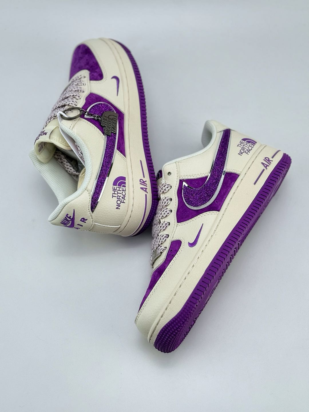 Nike Air Force 1 Low 07 x The North Face 白紫小钩满天星  QY6818-536