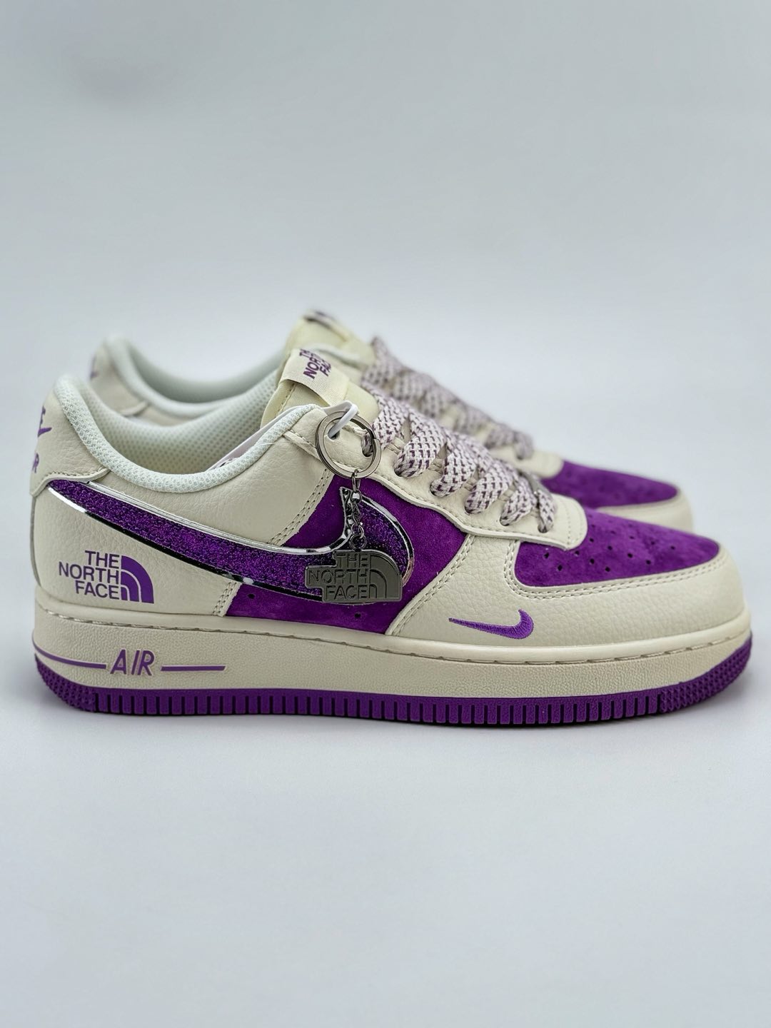 Nike Air Force 1 Low 07 x The North Face 白紫小钩满天星  QY6818-536