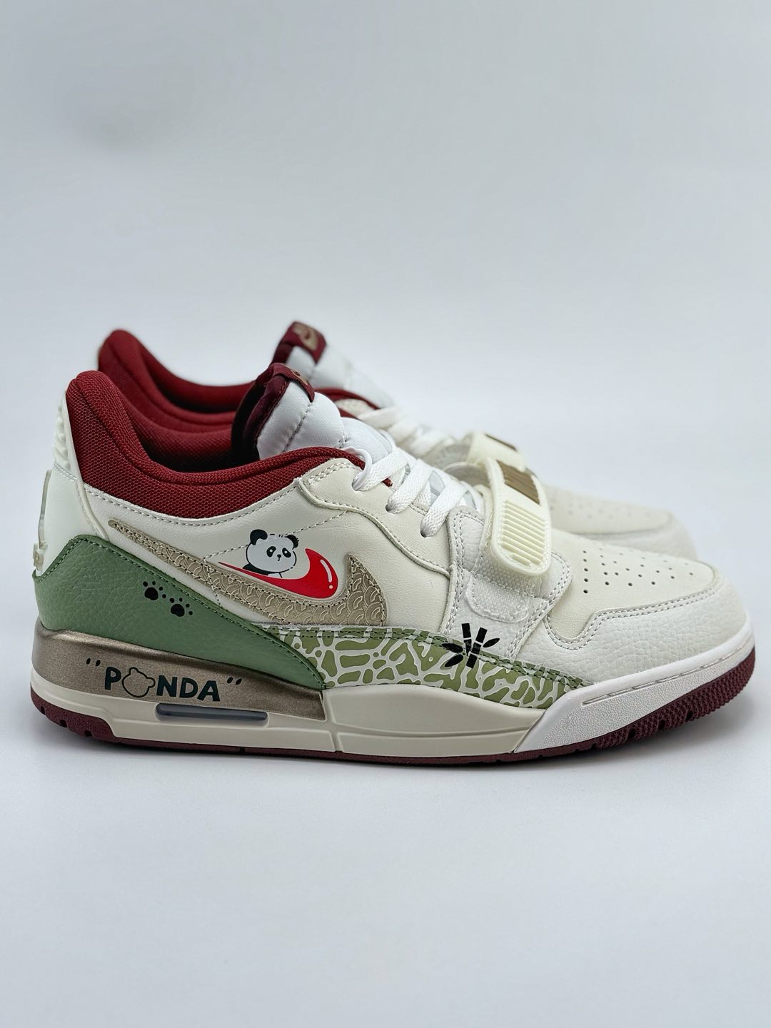 Nike Air Jordan Legacy 312 Low 特殊手绘 水墨国风 红小钩熊猫   FZ5047-128