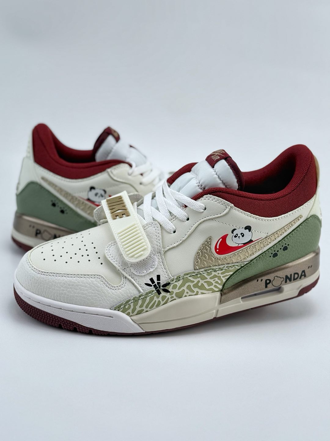 Nike Air Jordan Legacy 312 Low 特殊手绘 水墨国风 红小钩熊猫   FZ5047-128