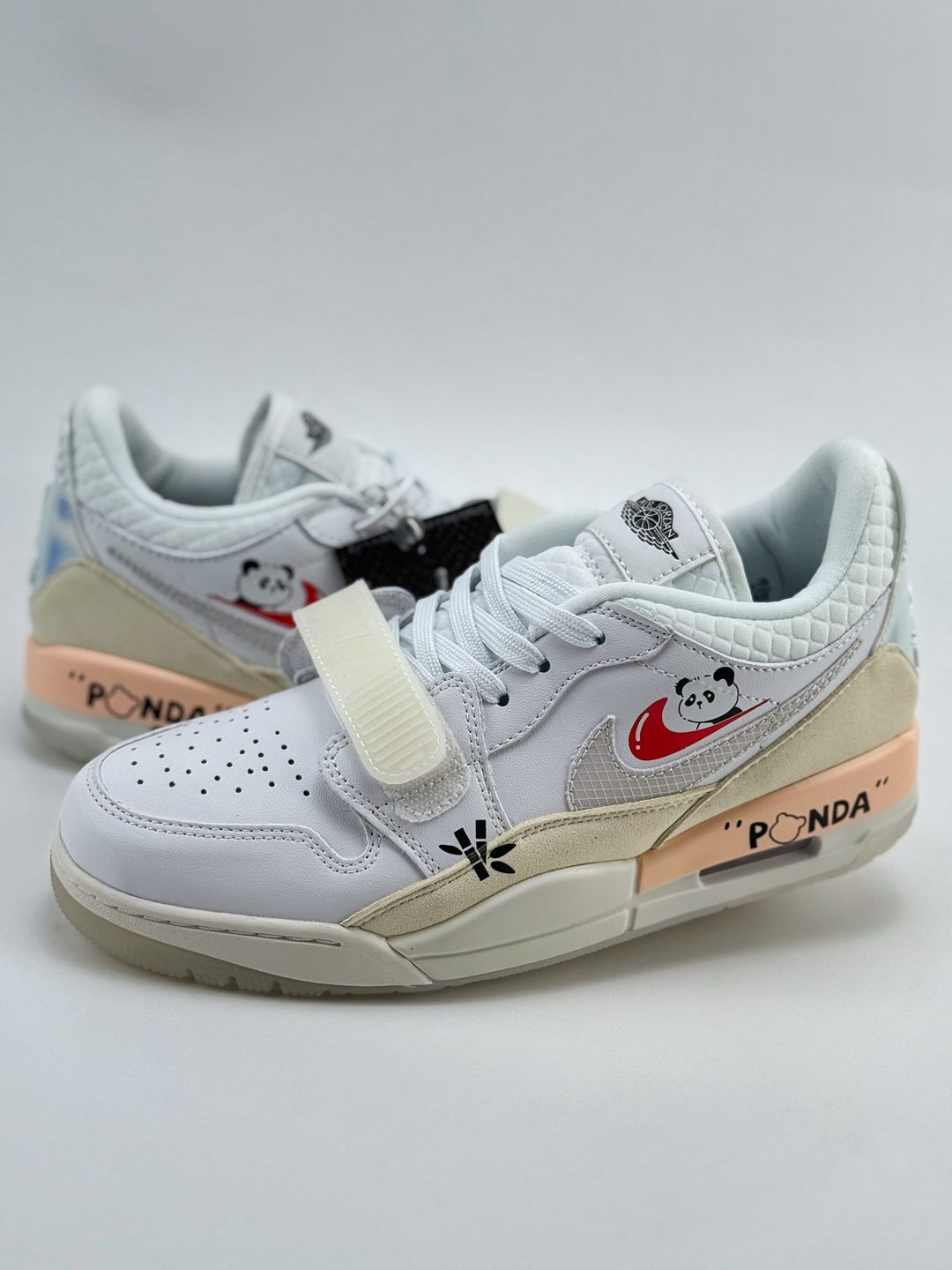 Nike Air Jordan Legacy 312 Low 特殊手绘 水墨国风 红小钩熊猫   HF3182-100