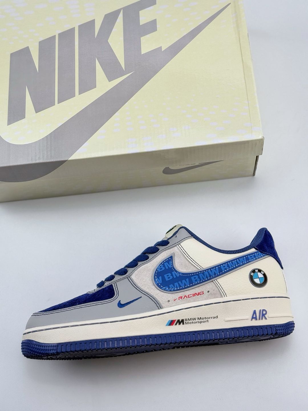 Nike Air Force 1 Low 07 x BMW 白灰蓝小钩  DM6688-017