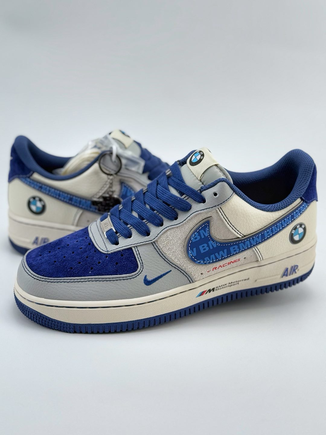 Nike Air Force 1 Low 07 x BMW 白灰蓝小钩  DM6688-017