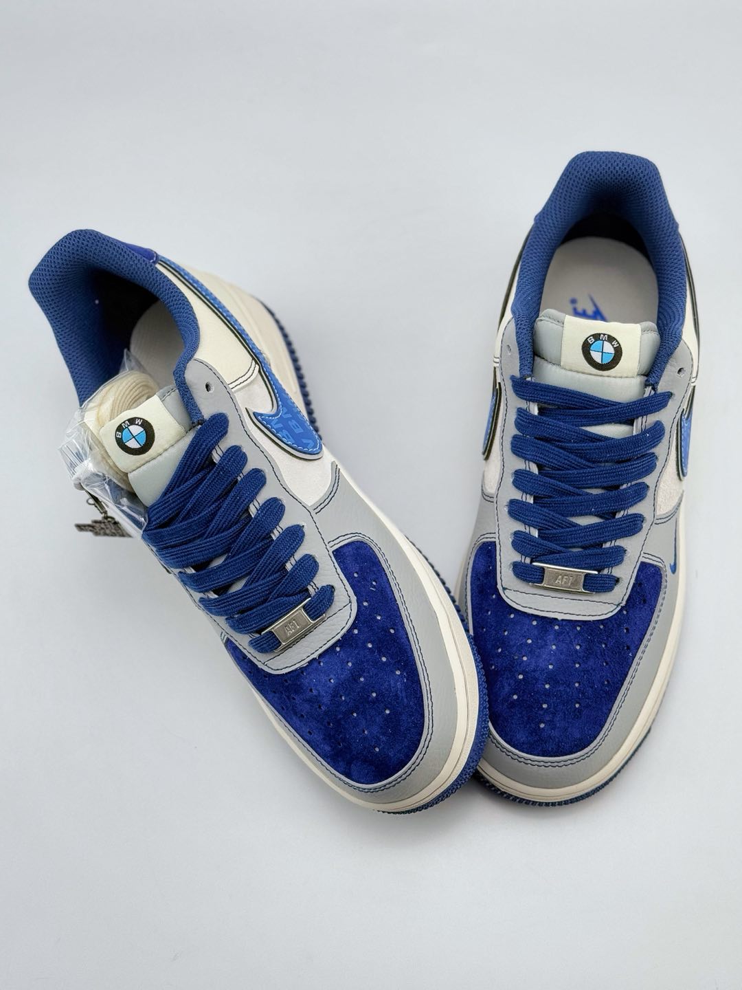 Nike Air Force 1 Low 07 x BMW 白灰蓝小钩  DM6688-017