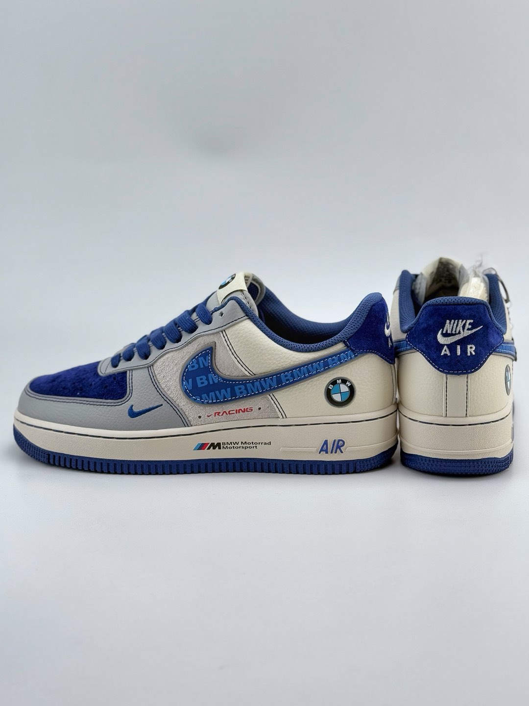 Nike Air Force 1 Low 07 x BMW 白灰蓝小钩  DM6688-017