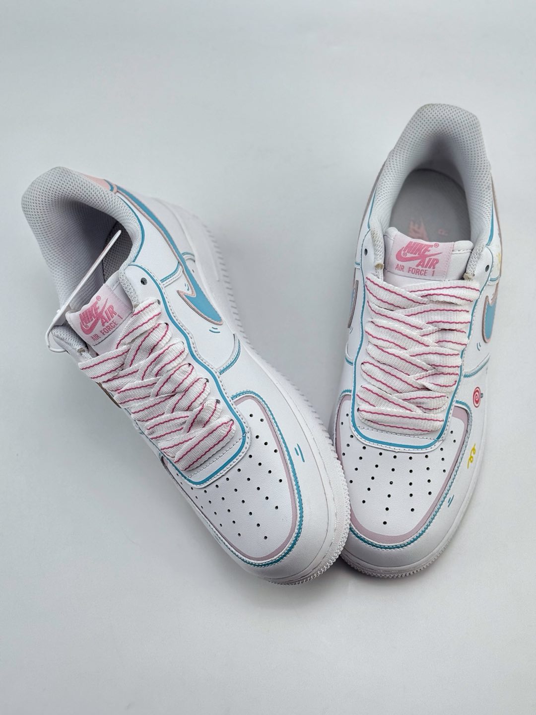 Nike Air Force 1 Low 07 白蓝粉涂鸦  TY0301-111