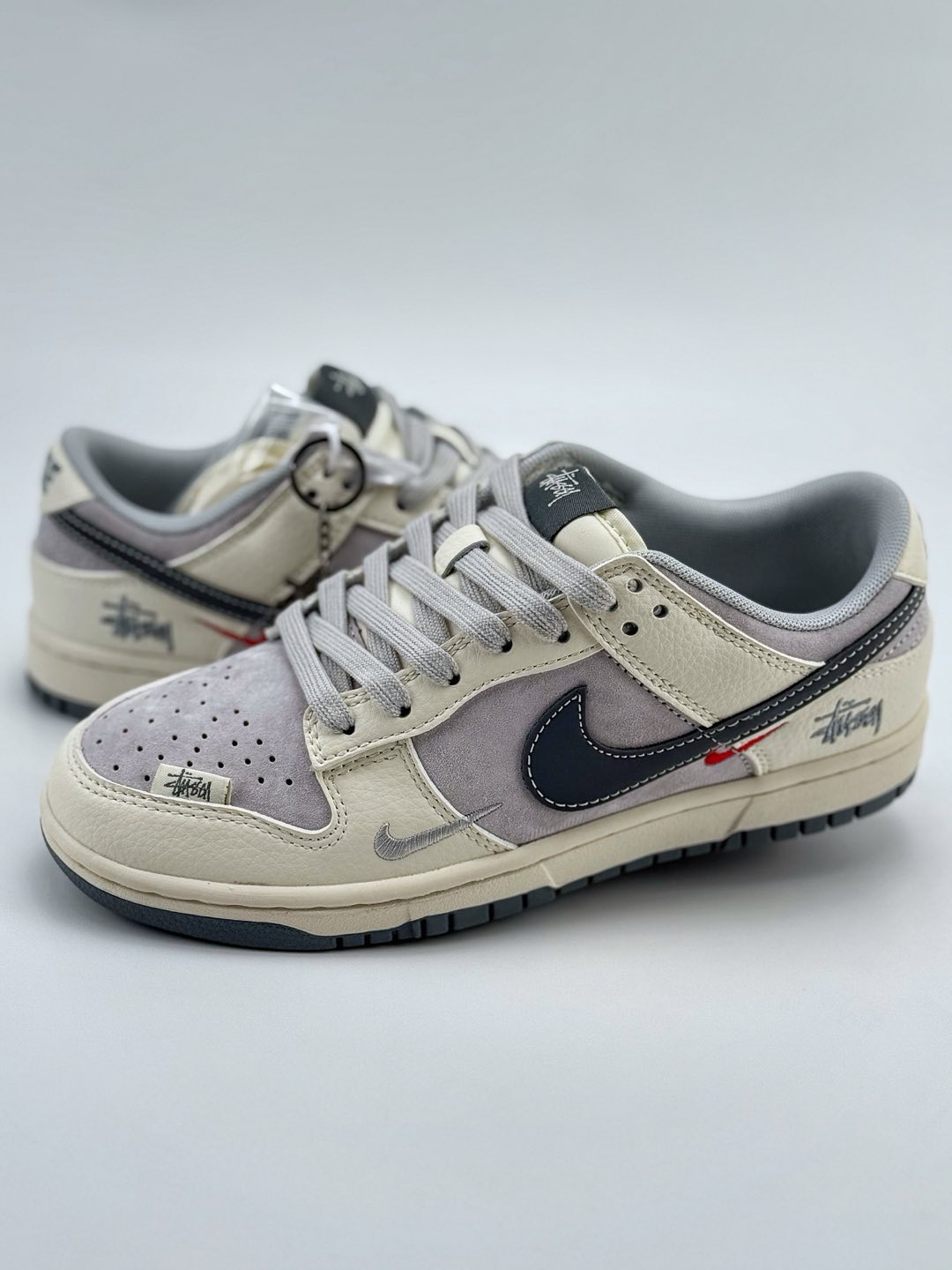 Nike SB Dunk Low x Stussy 白灰蓝小钩 DM6688-027