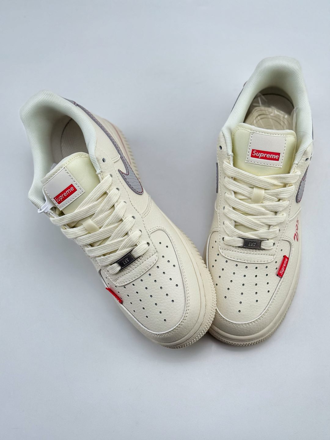 Nike Air Force 1 Low 07 x The North Face x Supreme 灰蓝小标  XF8698-042
