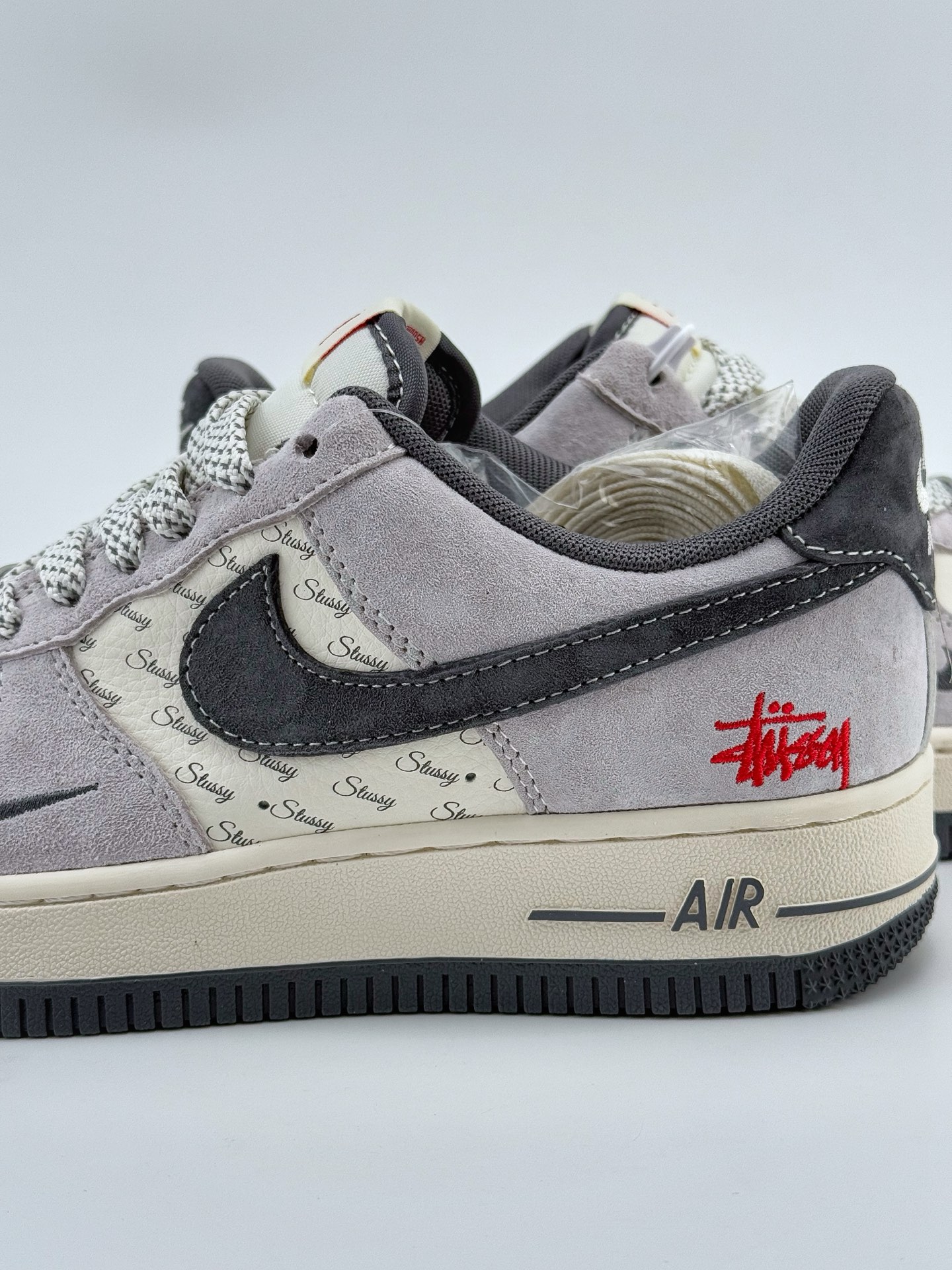 Nike Air Force 1 Low 07 x Stussy 白灰小钩满天星  XS1958-501