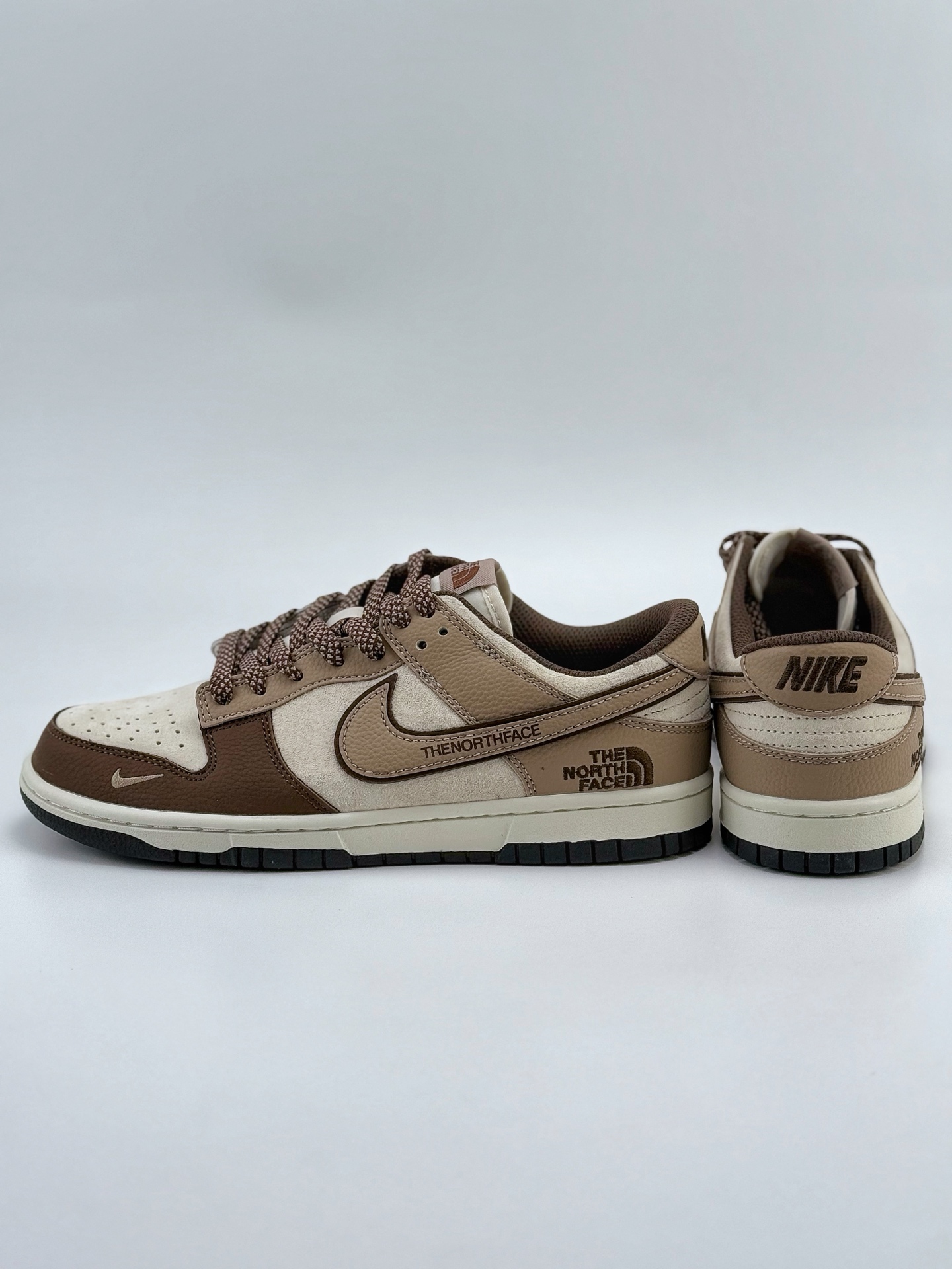 Nike SB Dunk Low x The North Face 浅棕咖小钩满天星  DJ2024-090