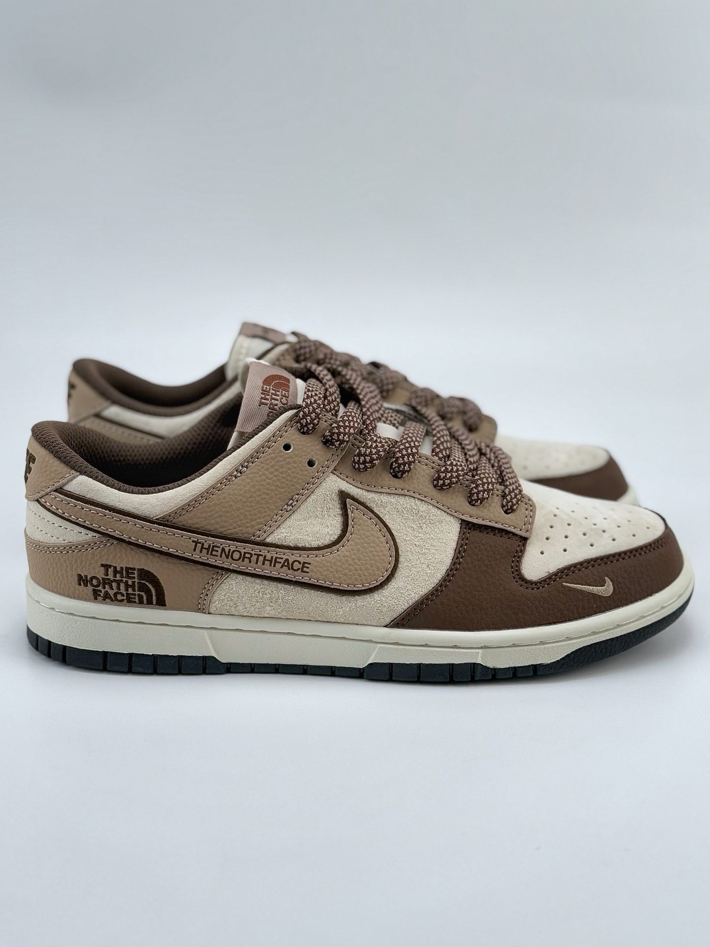 Nike SB Dunk Low x The North Face 浅棕咖小钩满天星  DJ2024-090