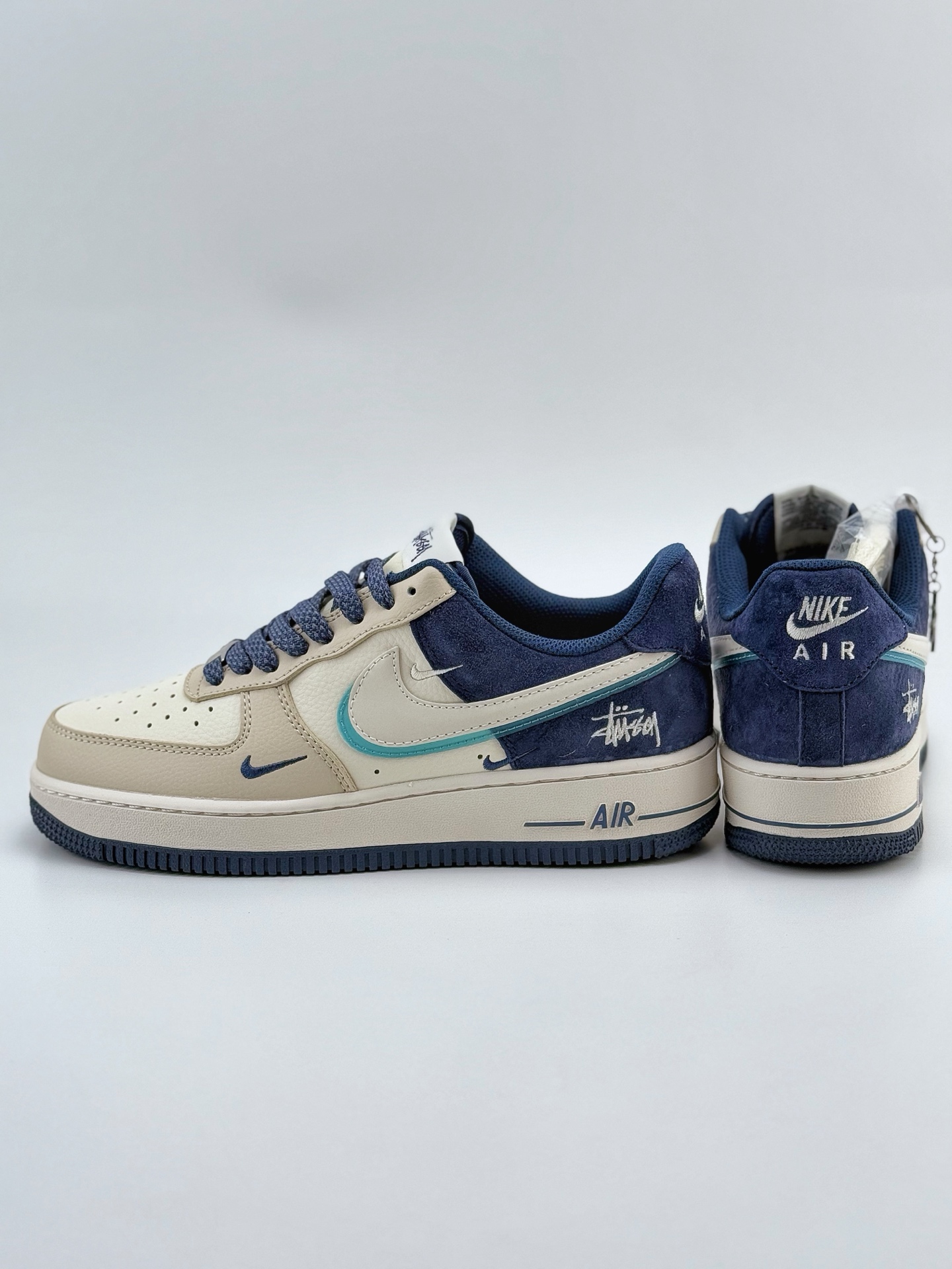 Nike Air Force 1 Low 07 x Stussy 米蓝三小钩满天星  DM6868-055