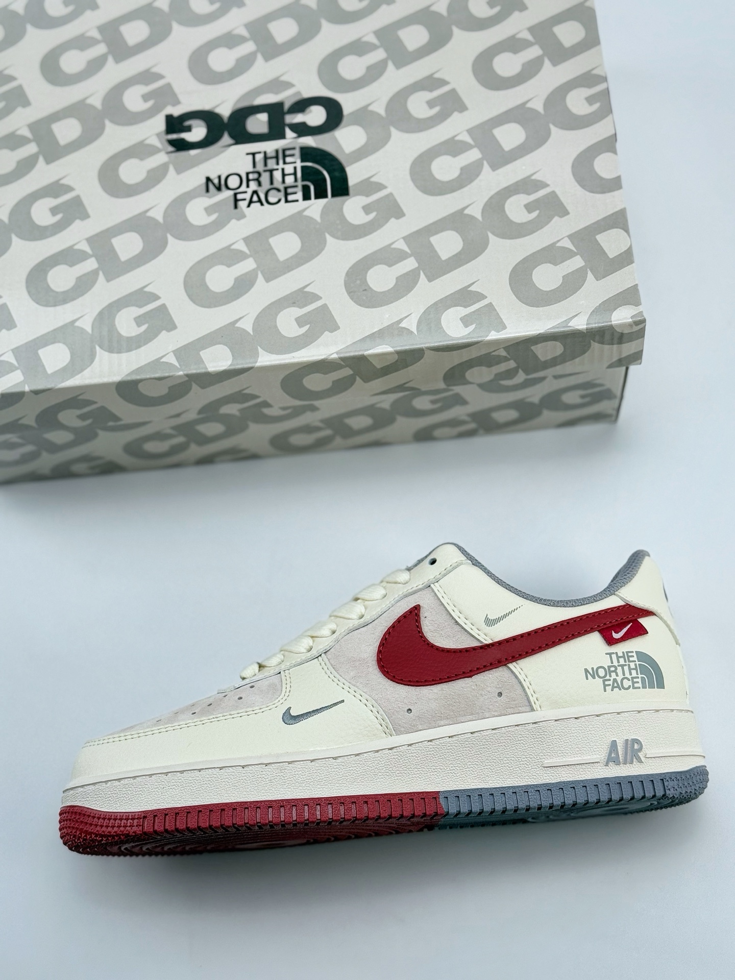 Nike Air Force 1 Low 07 x The North Face 白蓝灰三小钩  DM6868-047