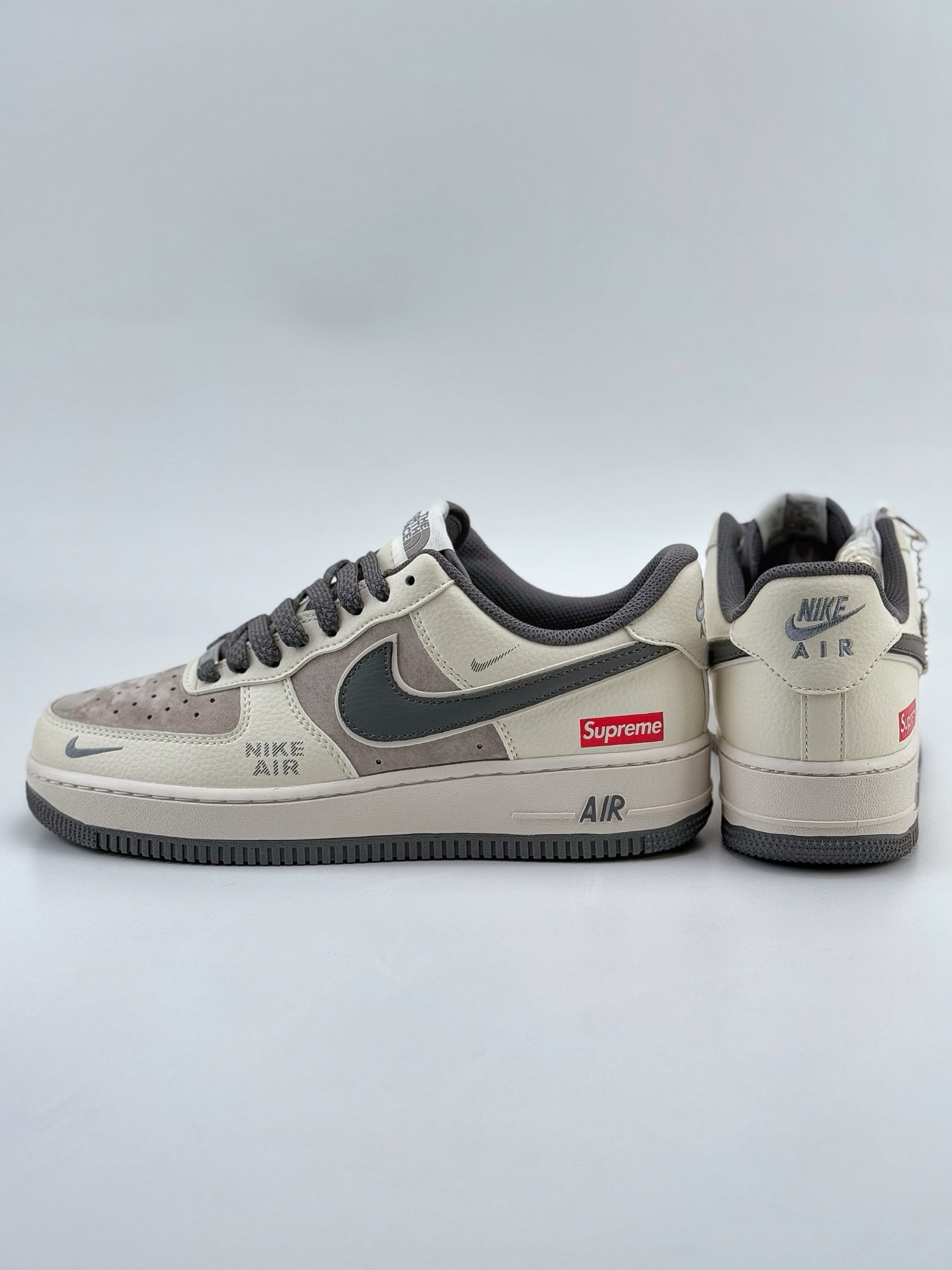 Nike Air Force 1 Low 07 x Supreme 白灰小钩满天星  DM6868-056