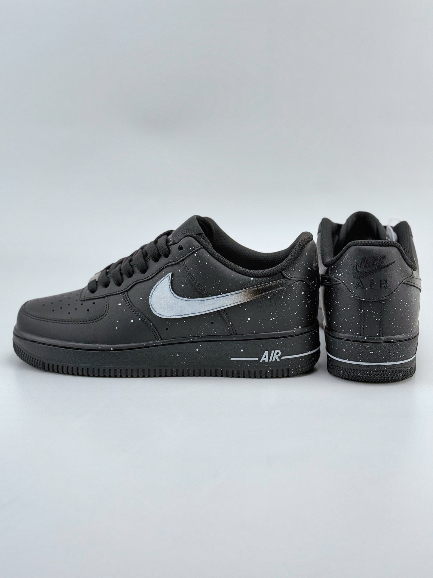 Nike Air Force 1 Low 07 泼墨 黑白  ZH0316-046