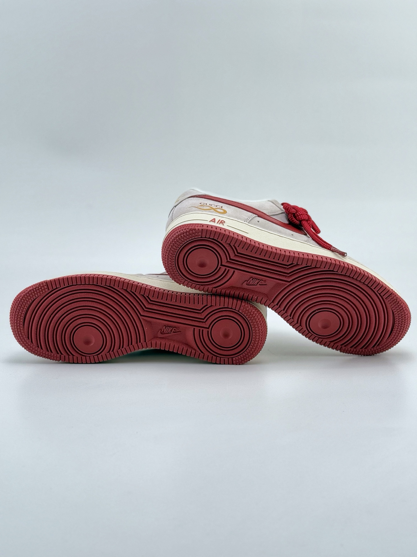 Nike Air Force 1 Low 07 x GUCCI 蛇年限定 灰红  XZ6188-020