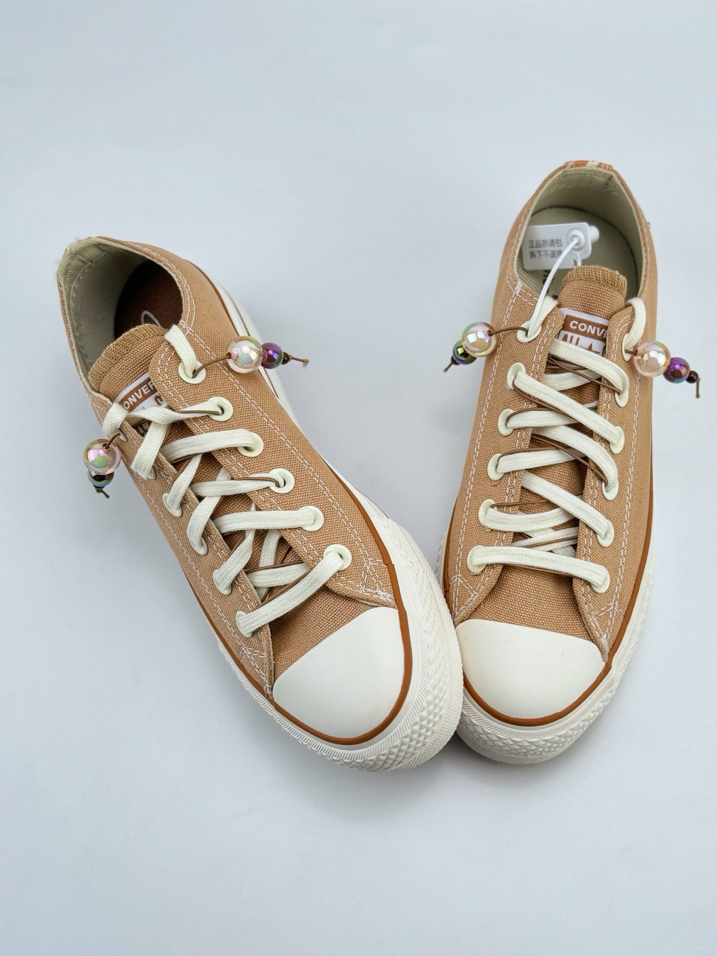 Converse匡威咖啡系列 All star 咖啡豆奶茶色焦糖玛奇朵增高厚底松榚底休闲帆布鞋  A11619C