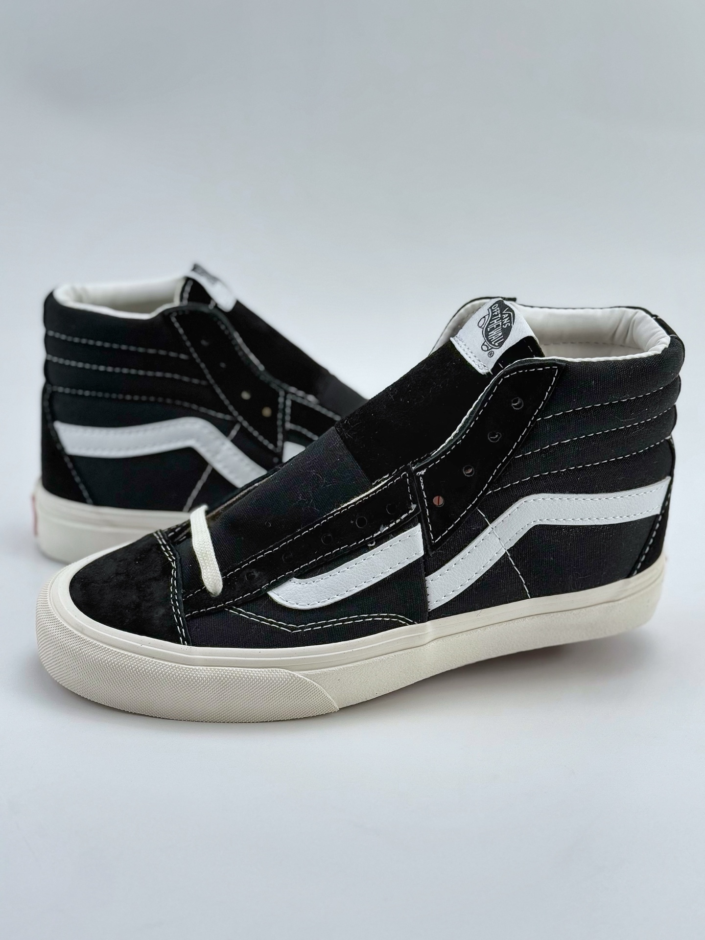 2025VANS SK8 Hi解构高帮 Vans经典SK8-Hi高帮帆布鞋男女滑板鞋 VN000CNKBA2