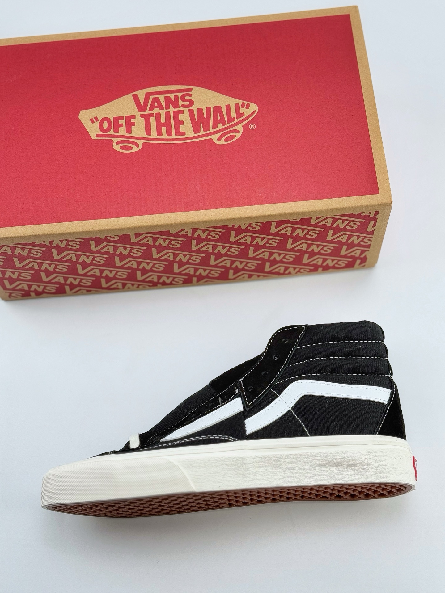 2025VANS SK8 Hi解构高帮 Vans经典SK8-Hi高帮帆布鞋男女滑板鞋 VN000CNKBA2