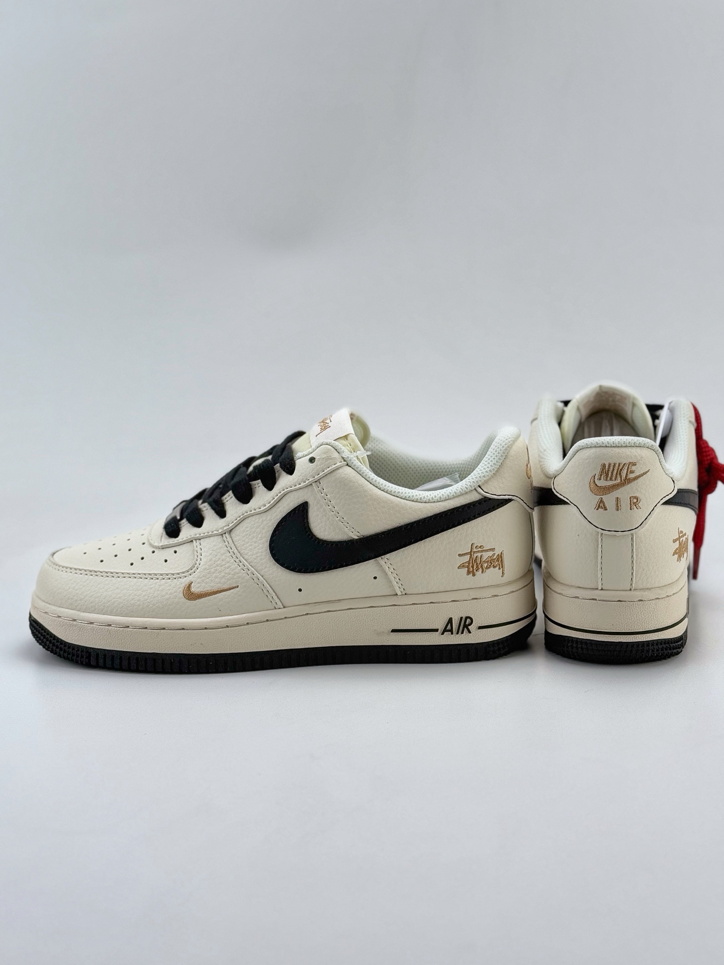 Nike Air Force 1 Low 07 x Stussy 白黑金小钩 XZ6188-720