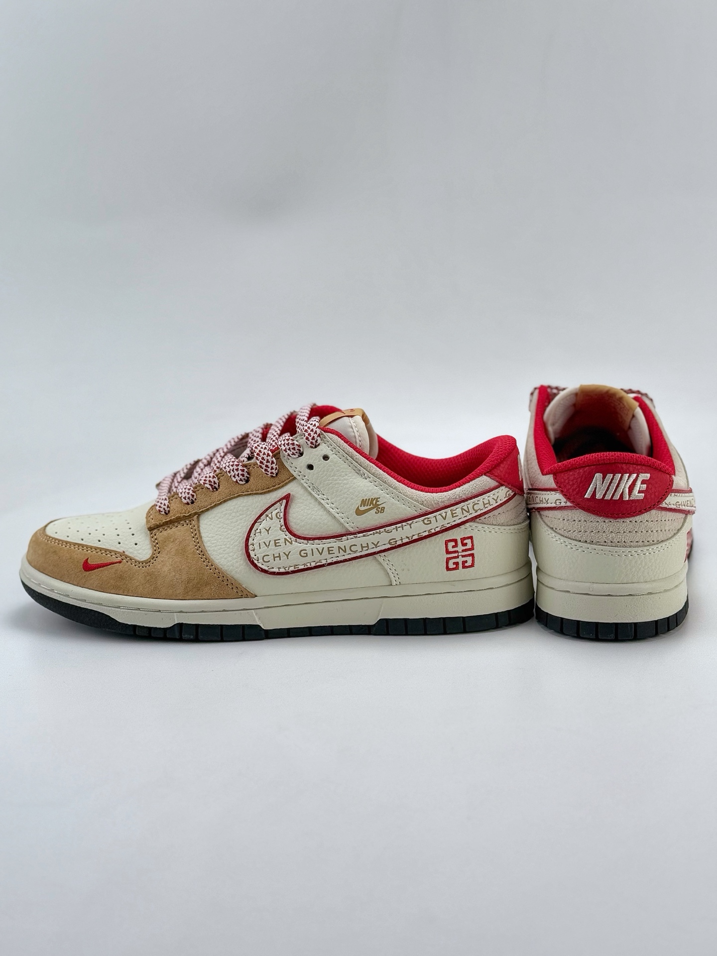 Nike SB Dunk Low x GIVENCHY 白棕红小钩满天星  DJ2024-119