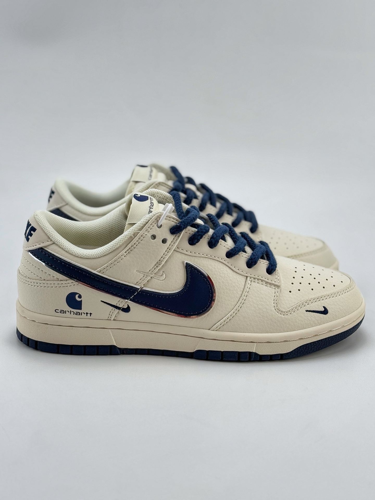 Nike SB Dunk Low x Carharrt 卡哈特白蓝三小钩  SJ1089-008