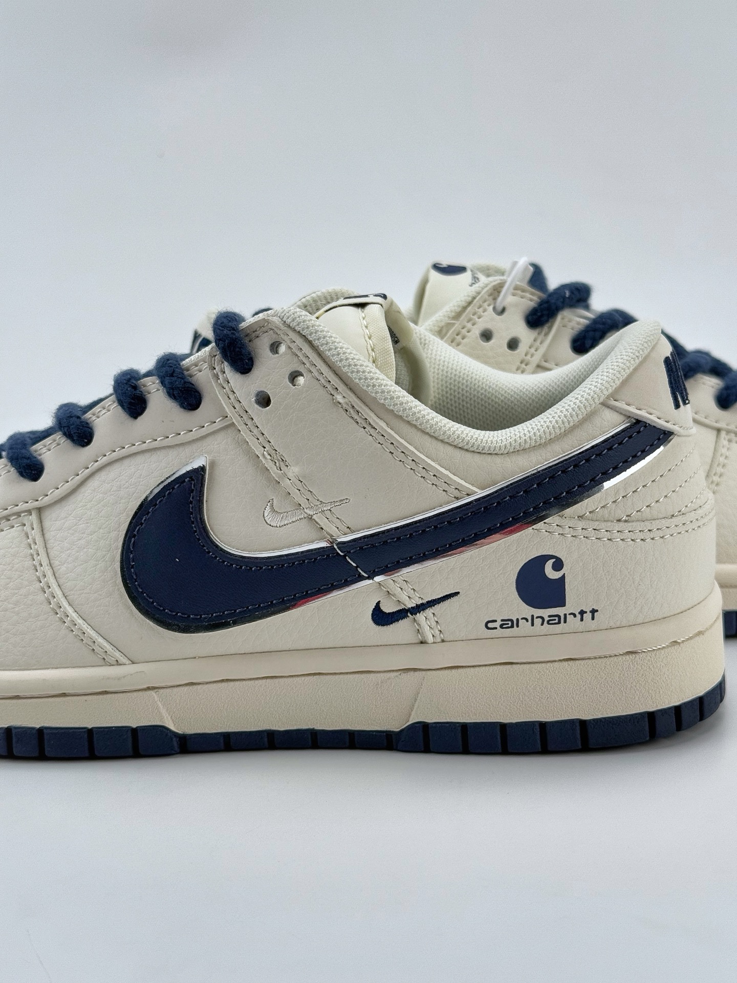 Nike SB Dunk Low x Carharrt 卡哈特白蓝三小钩  SJ1089-008