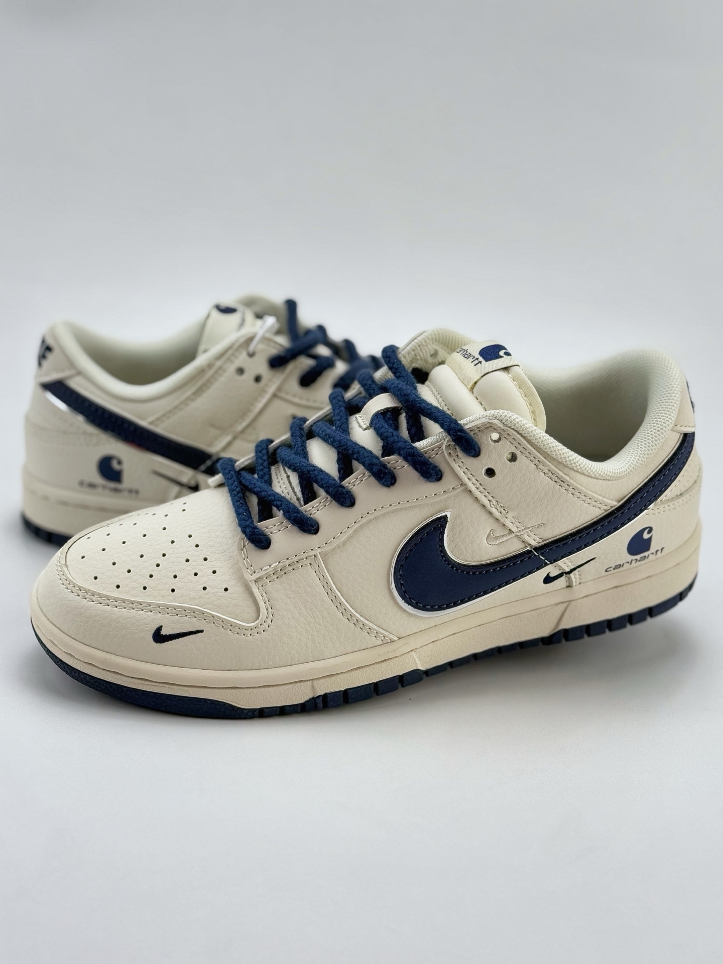 Nike SB Dunk Low x Carharrt 卡哈特白蓝三小钩  SJ1089-008