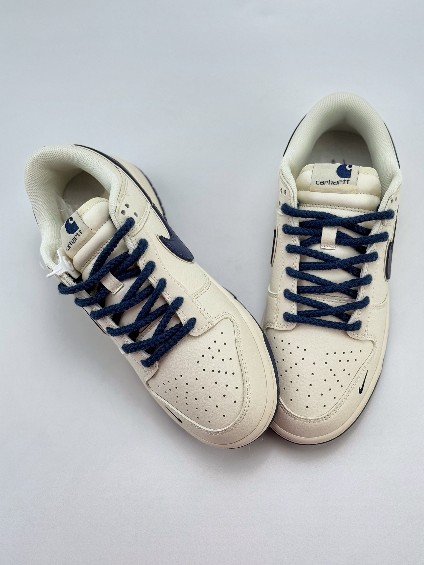 Nike SB Dunk Low x Carharrt 卡哈特白蓝三小钩  SJ1089-008