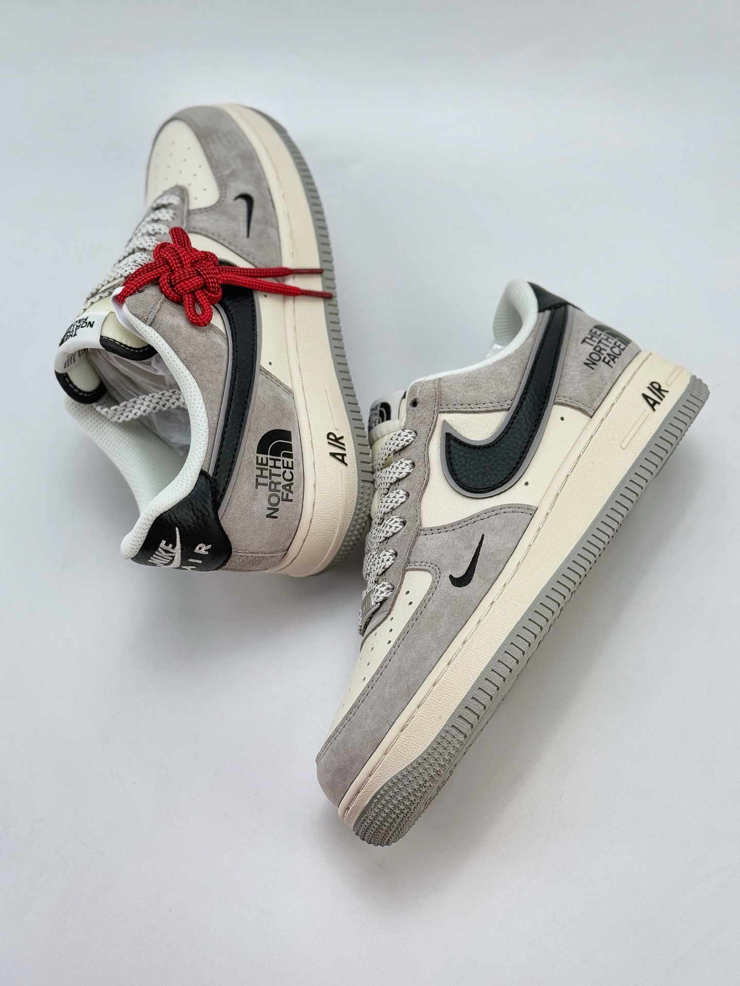 Nike Air Force 1 Low 07 x The North Face 白灰黑小钩满天星  XZ6188-763