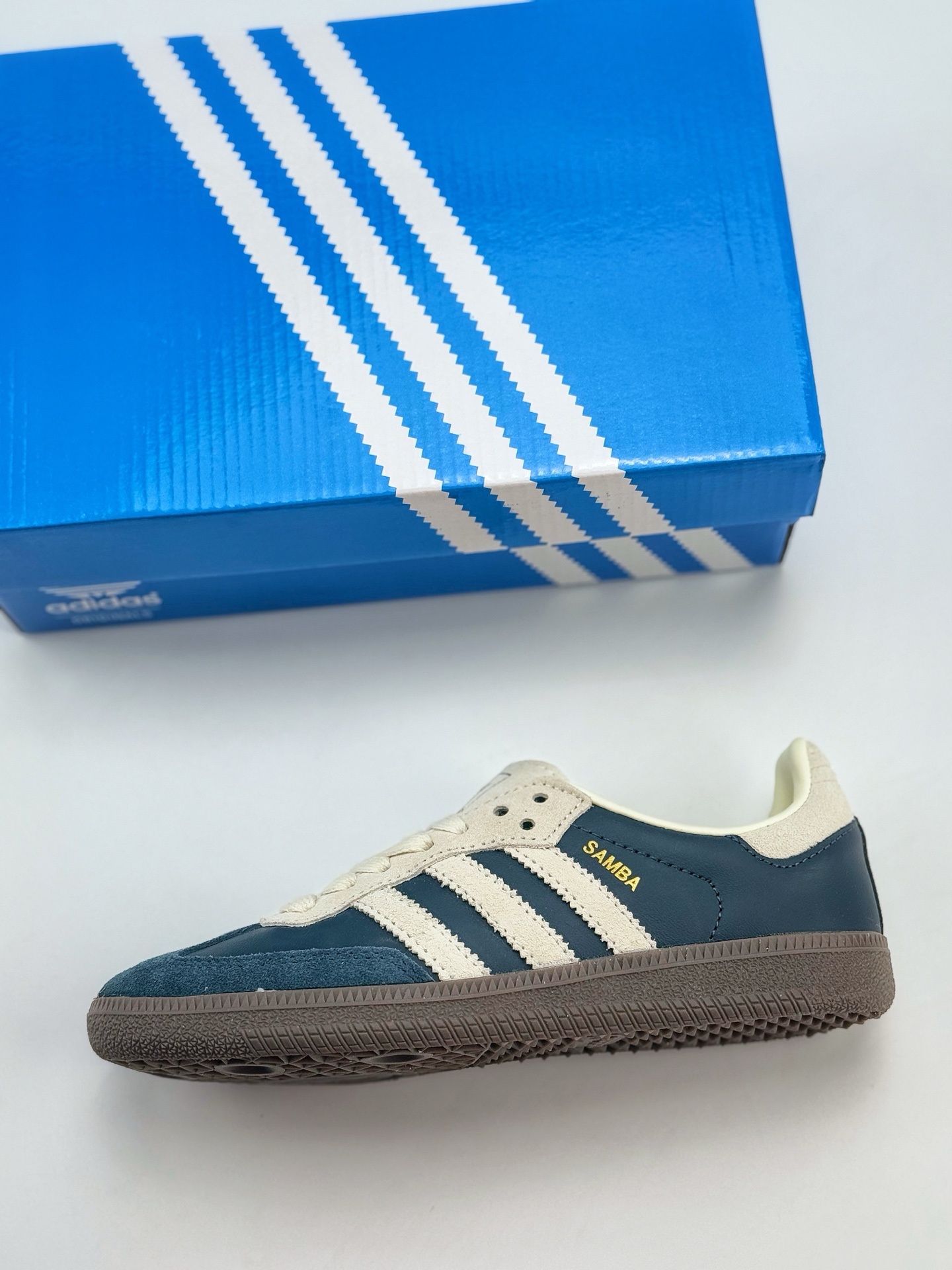 adidas originals Samba OG 深蓝灰 JI3217