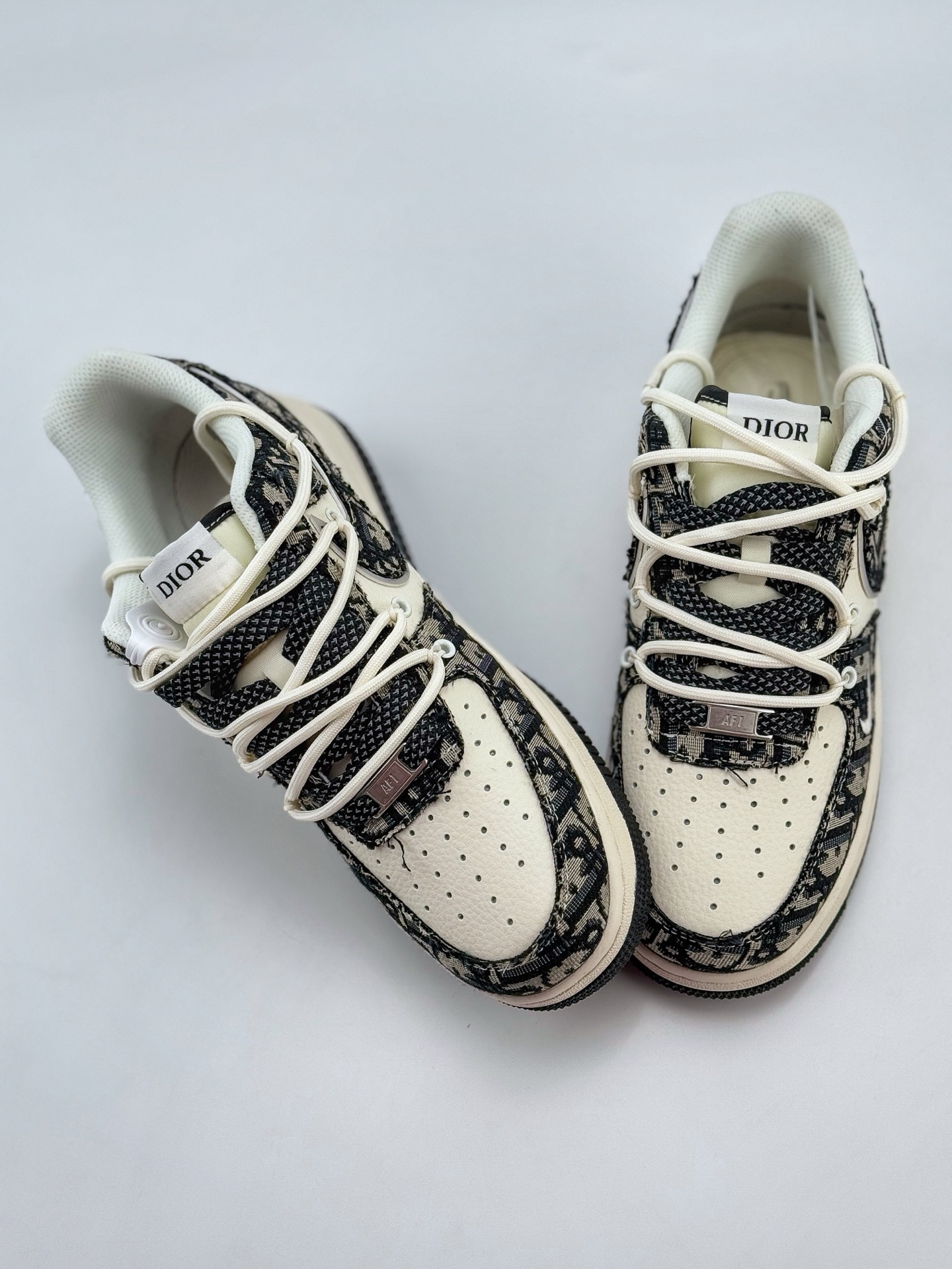 Nike Air Force 1 Low 07 x DIOR 白黑小钩绑带 SJ1198-106