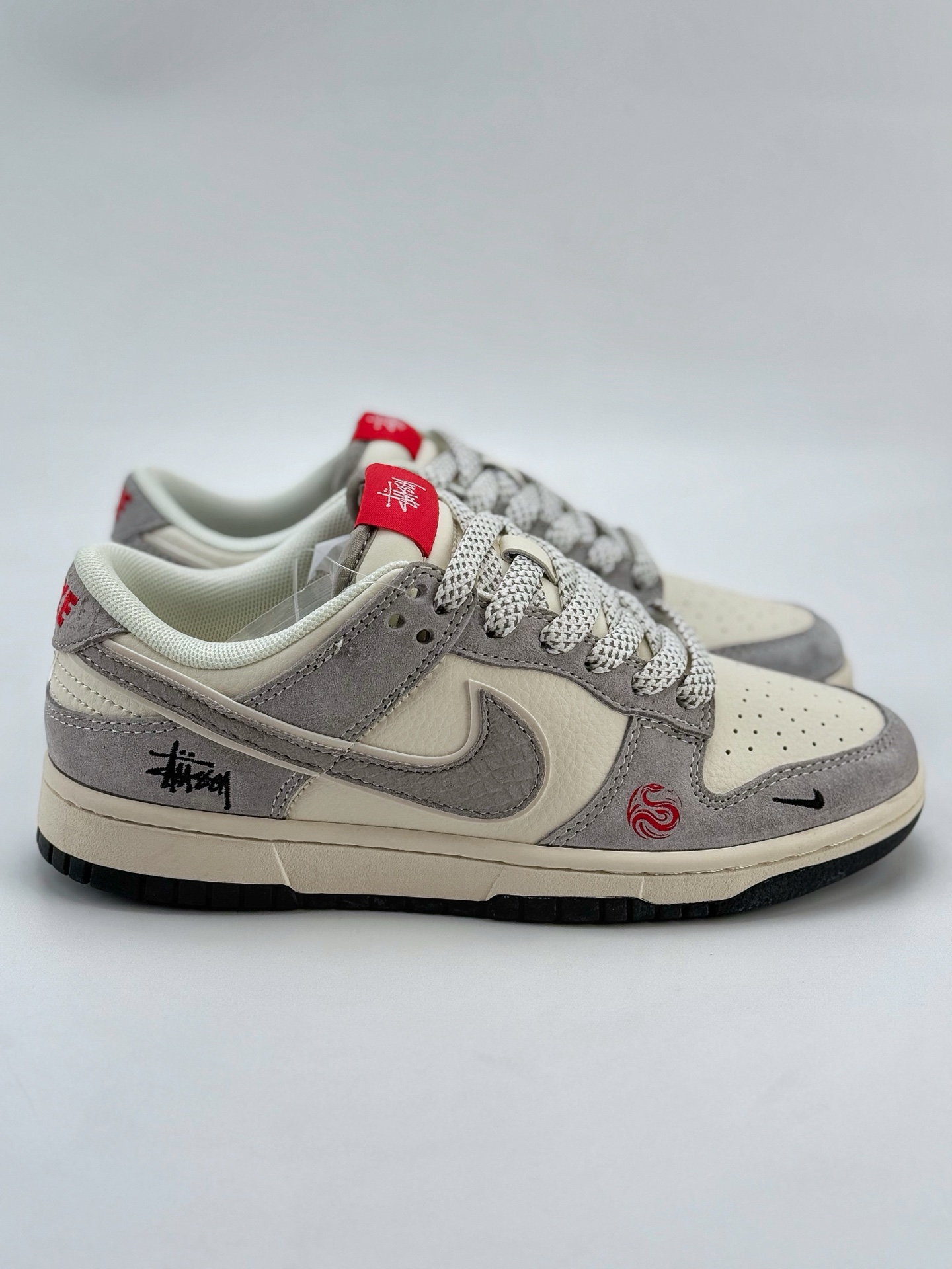 Nike SB Dunk Low x Stussy 白灰小钩满天星  XX3168-117