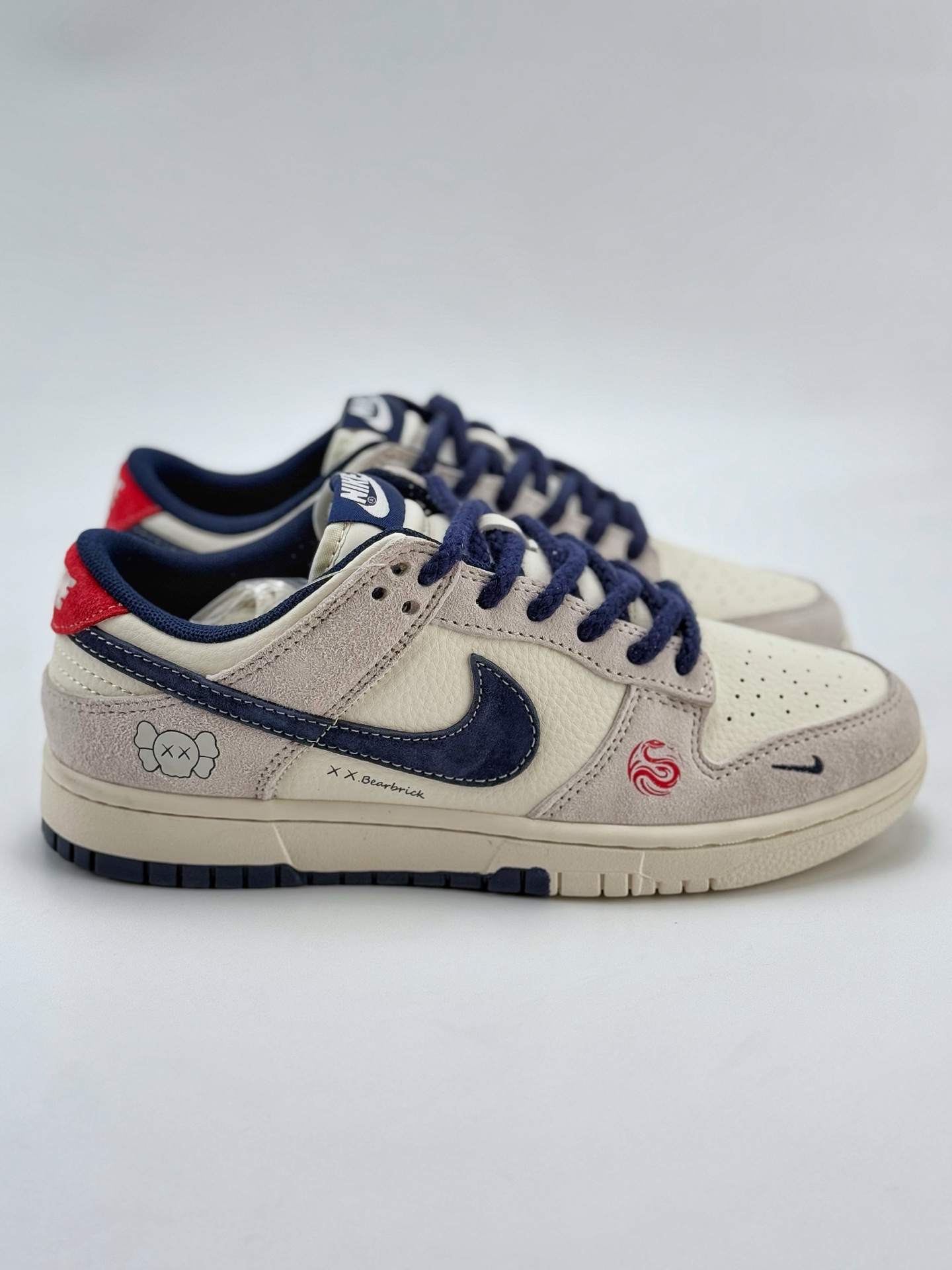 Nike SB Dunk Low x Bearbrick XX涂鸦 灰蓝小钩麻绳  YX5066-249