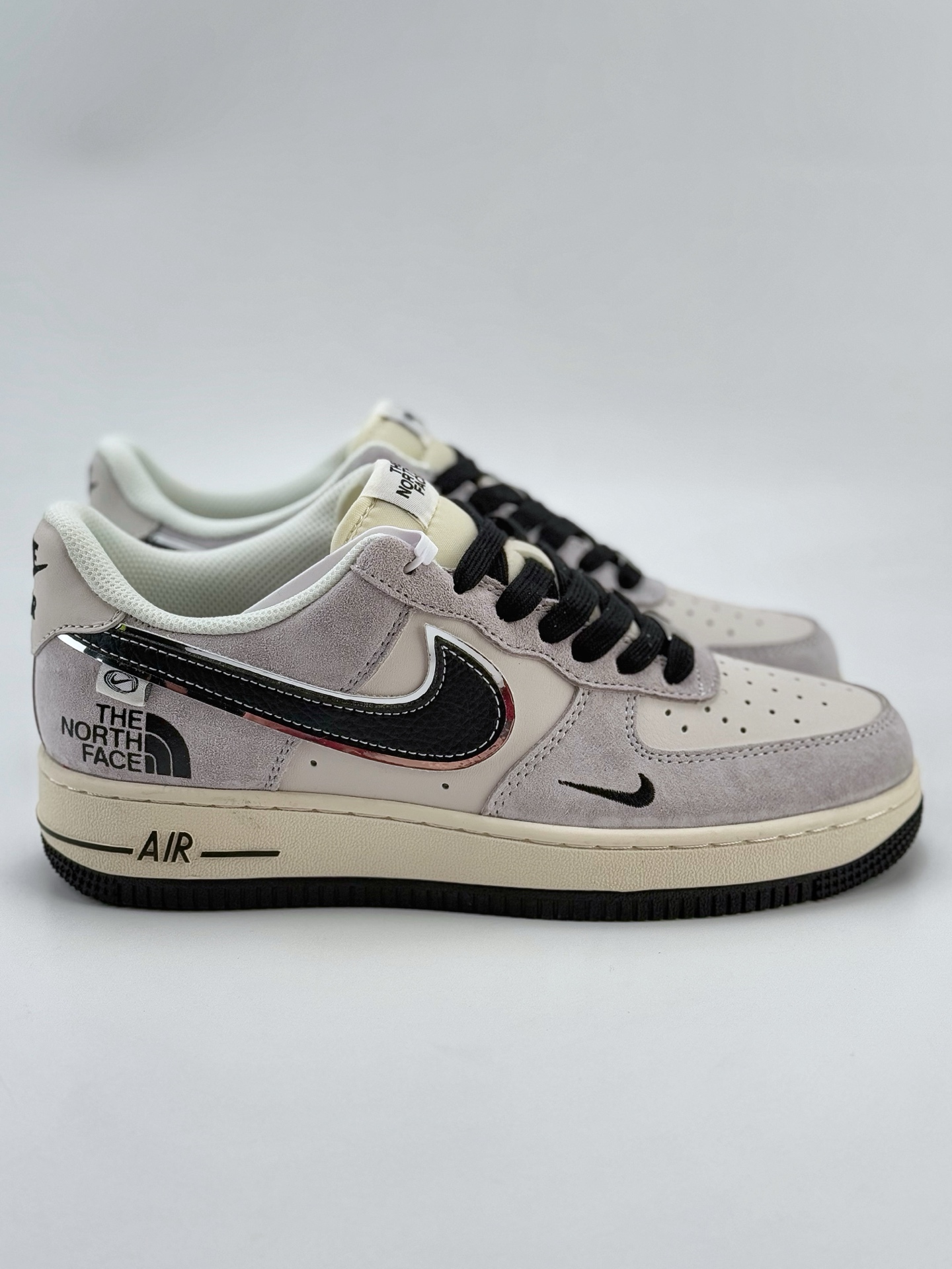 Nike Air Force 1 Low 07 x The North Face 白黑小钩  XZ6188-916