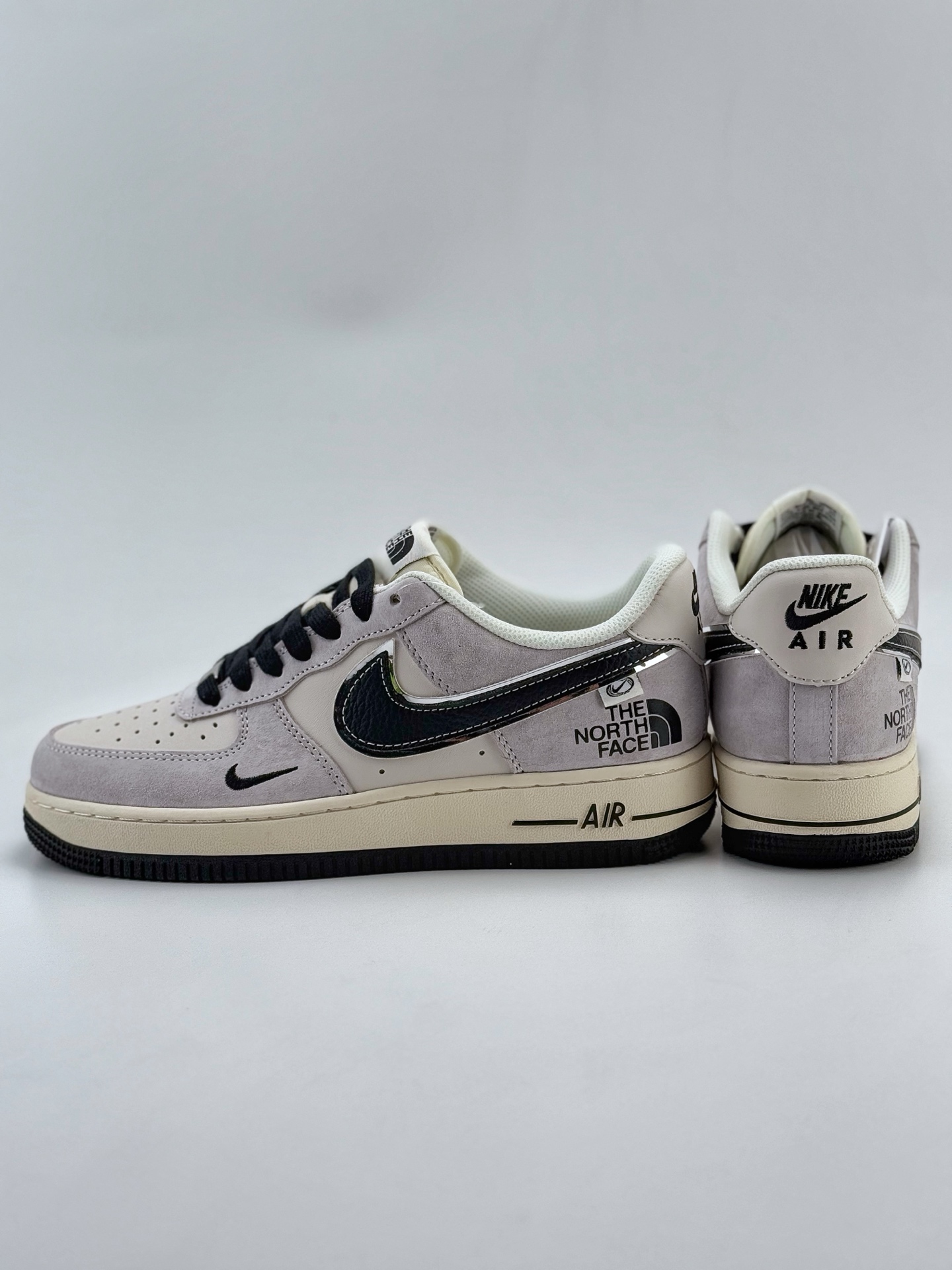 Nike Air Force 1 Low 07 x The North Face 白黑小钩  XZ6188-916