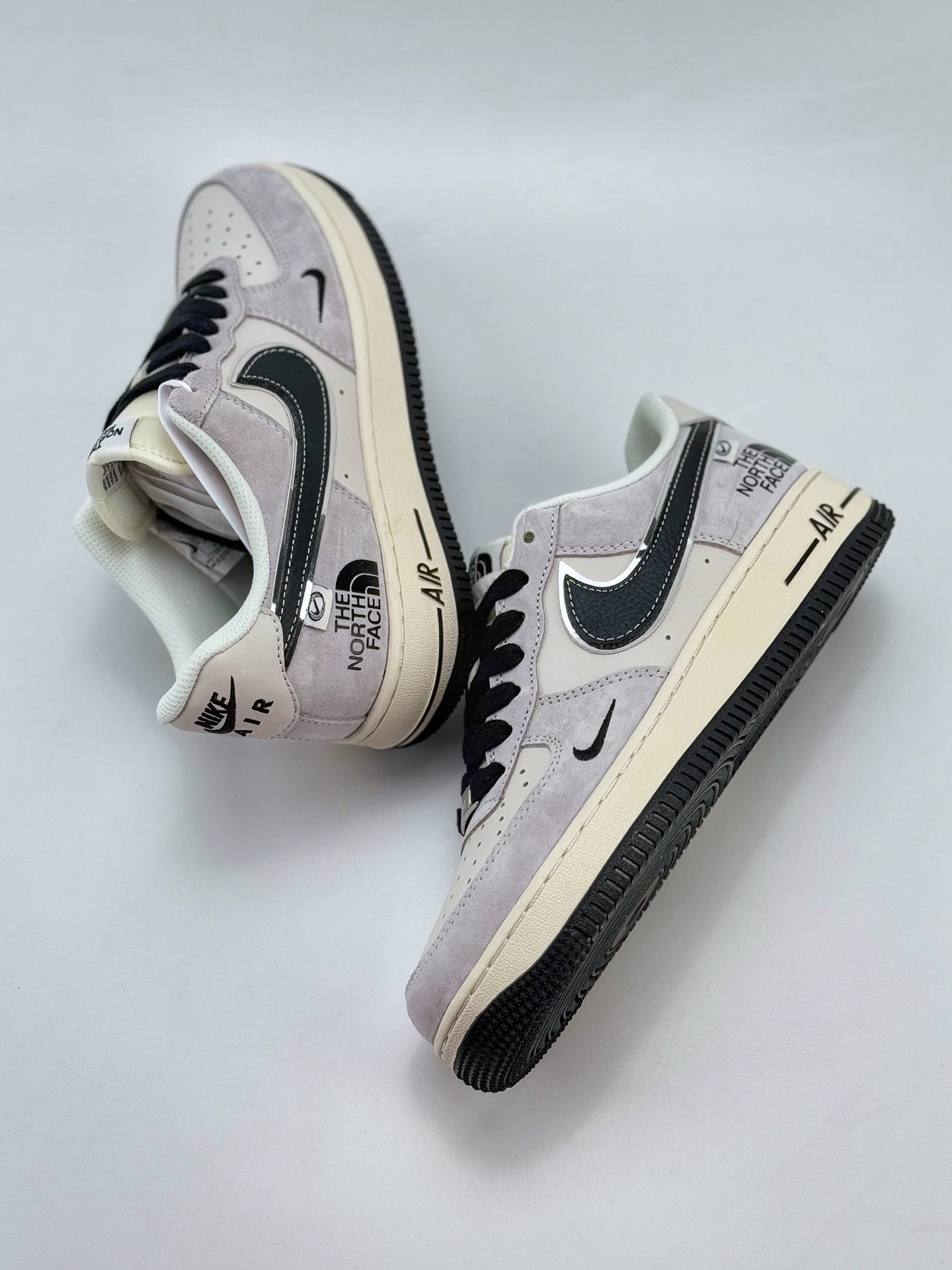 Nike Air Force 1 Low 07 x The North Face 白黑小钩  XZ6188-916