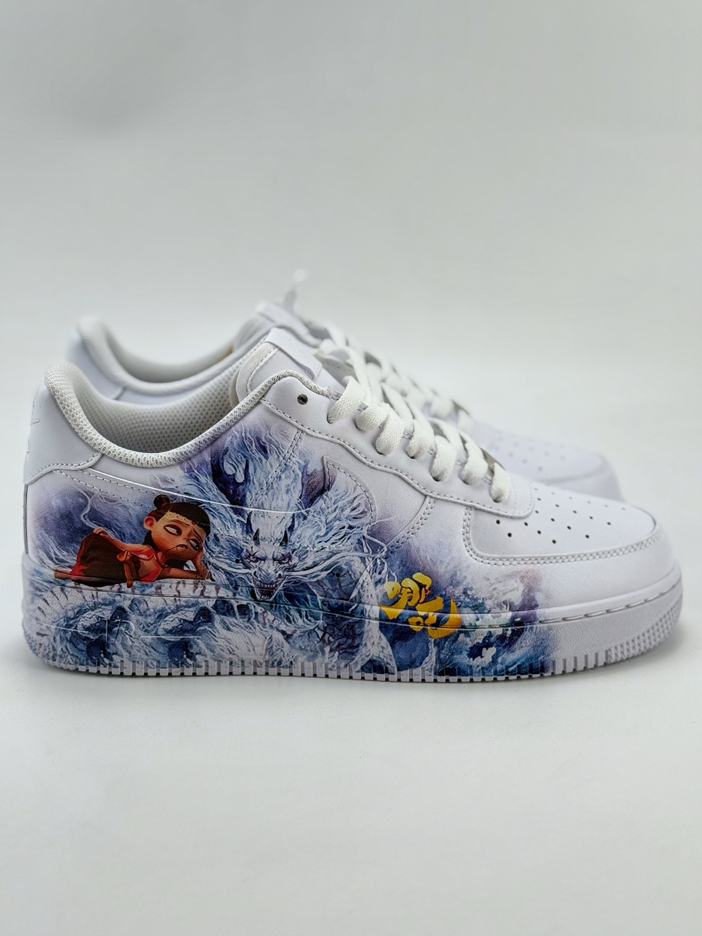 Nike Air Force 1 Low 07 哪吒之魔童闹海 白蓝涂鸦  CW2288-111