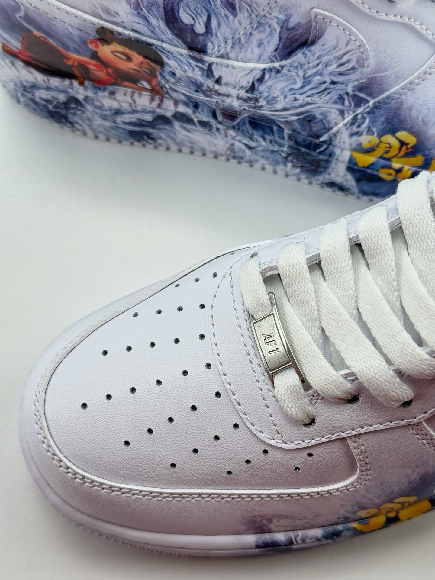 Nike Air Force 1 Low 07 哪吒之魔童闹海 白蓝涂鸦  CW2288-111