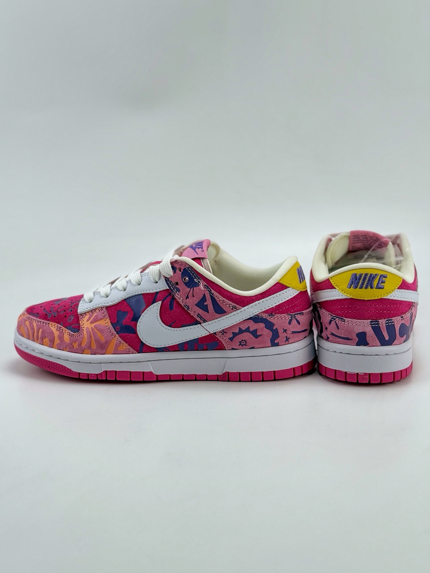 Nike SB Dunk Low 彩色涂鸦 紫红白  XD6188-047