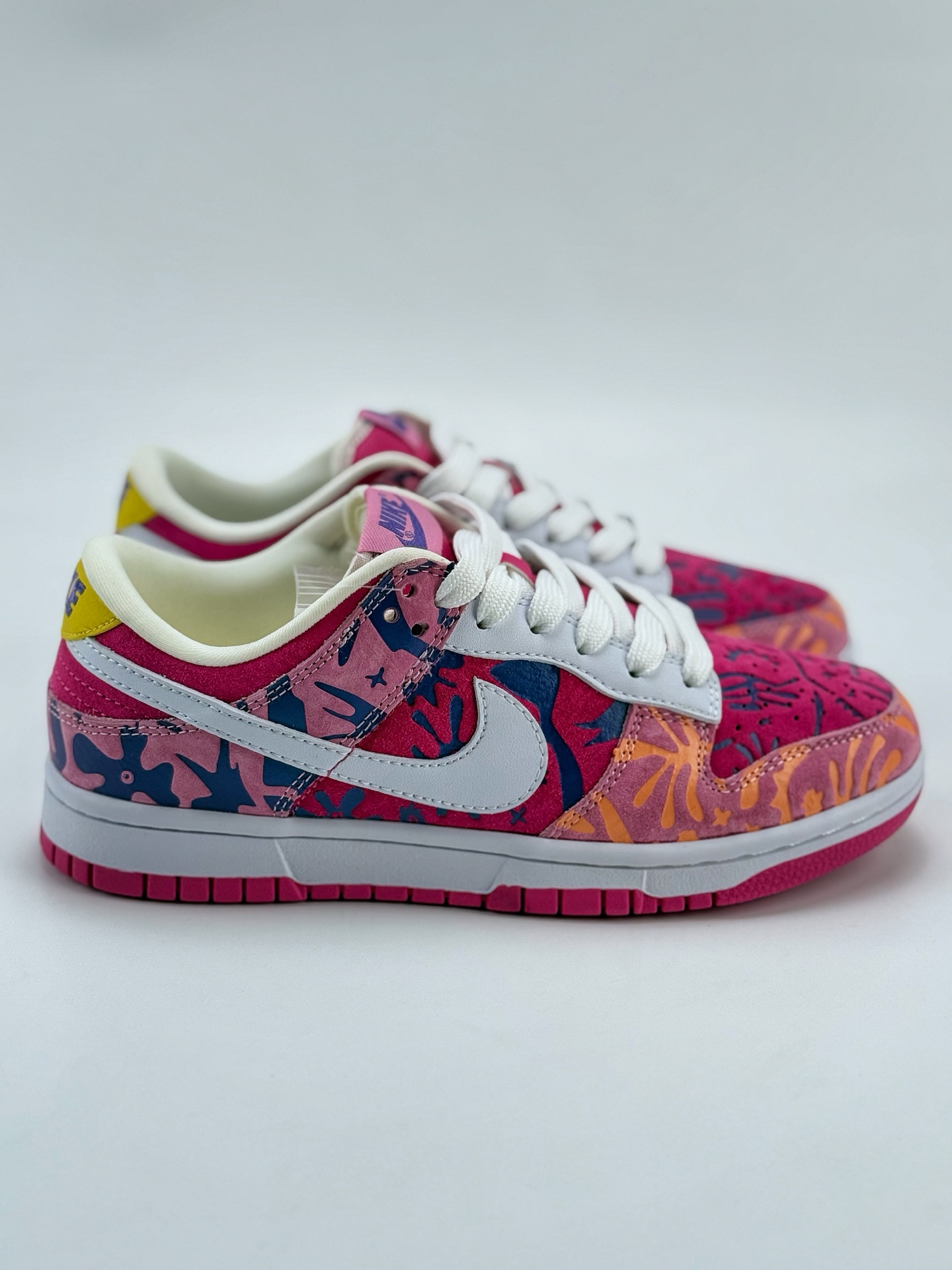 Nike SB Dunk Low 彩色涂鸦 紫红白  XD6188-047