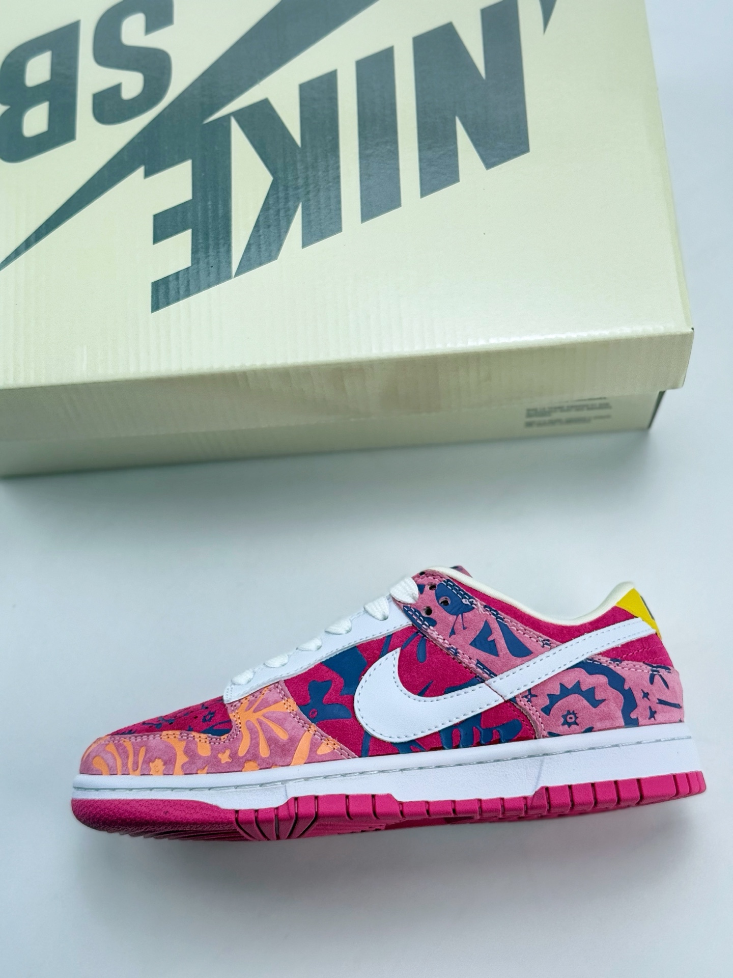 Nike SB Dunk Low 彩色涂鸦 紫红白  XD6188-047