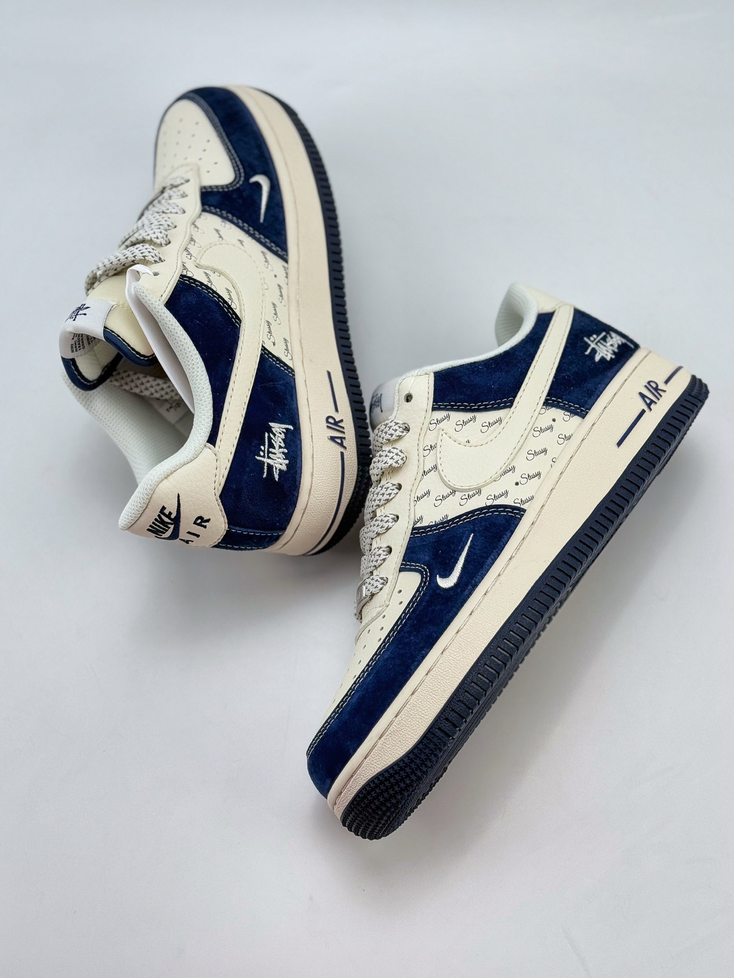 Nike Air Force 1 Low 07 x Stussy 白蓝小钩满天星 XZ6188-673