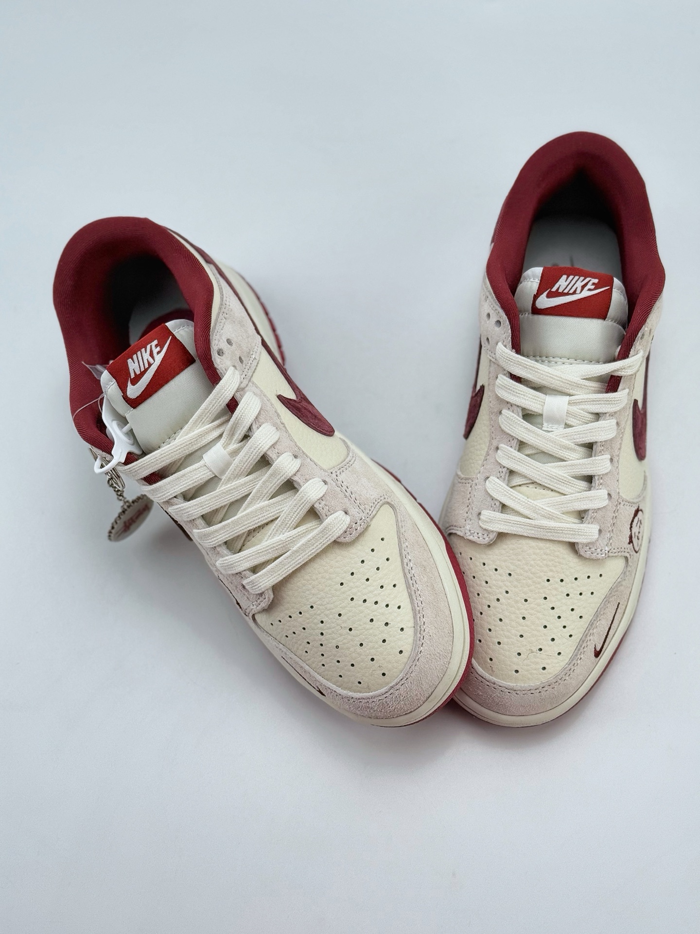 Nike SB Dunk Low x Travis Scott x Stussy 米棕红小钩  KK1333-031