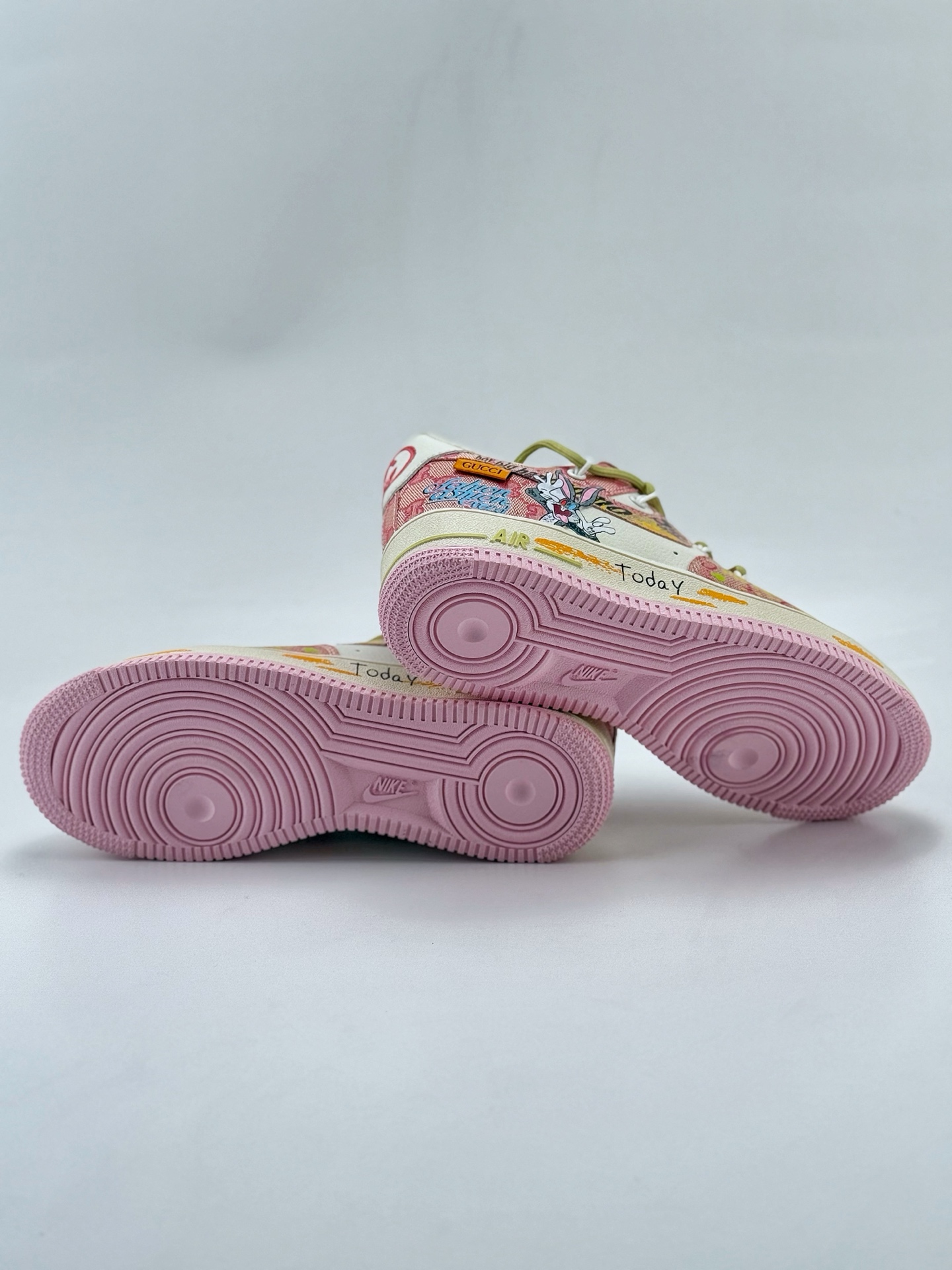 Nike Air Force 1 Low 07 x 白粉涂鸦绑带 BD0077-666