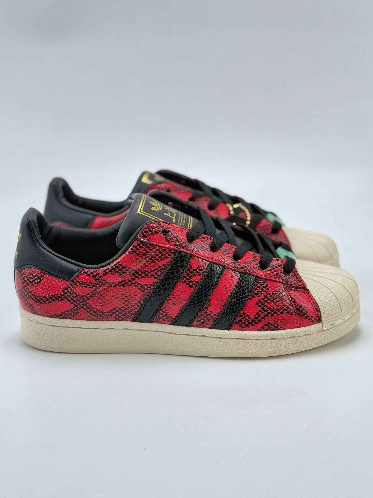 AD Originals Superstar 贝壳头 CNY 蛇年限定 ”year of snake” 红黑  JI0104