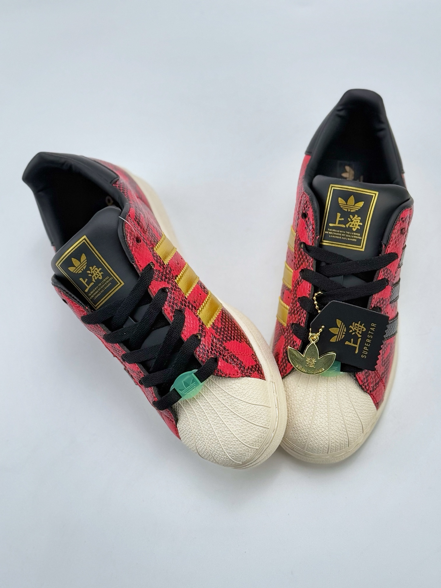 AD Originals Superstar 贝壳头 CNY 蛇年限定 ”year of snake” 红黑  JI0104