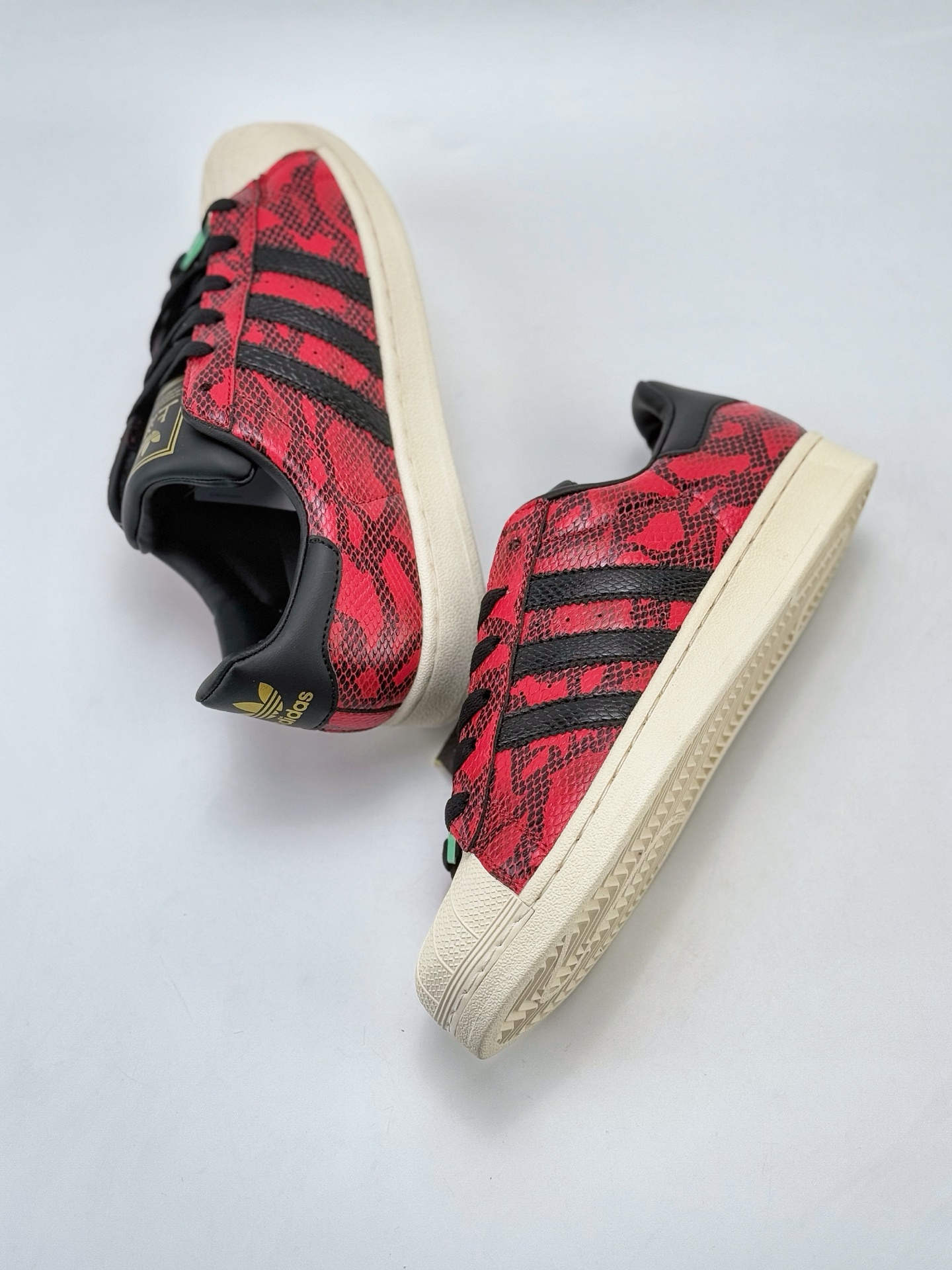 AD Originals Superstar 贝壳头 CNY 蛇年限定 ”year of snake” 红黑  JI0104