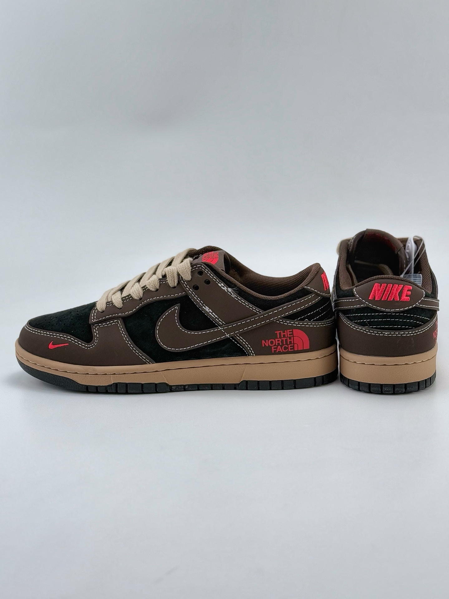 Nike SB Dunk Low x The North Face 棕黑红小钩  XX9928-028