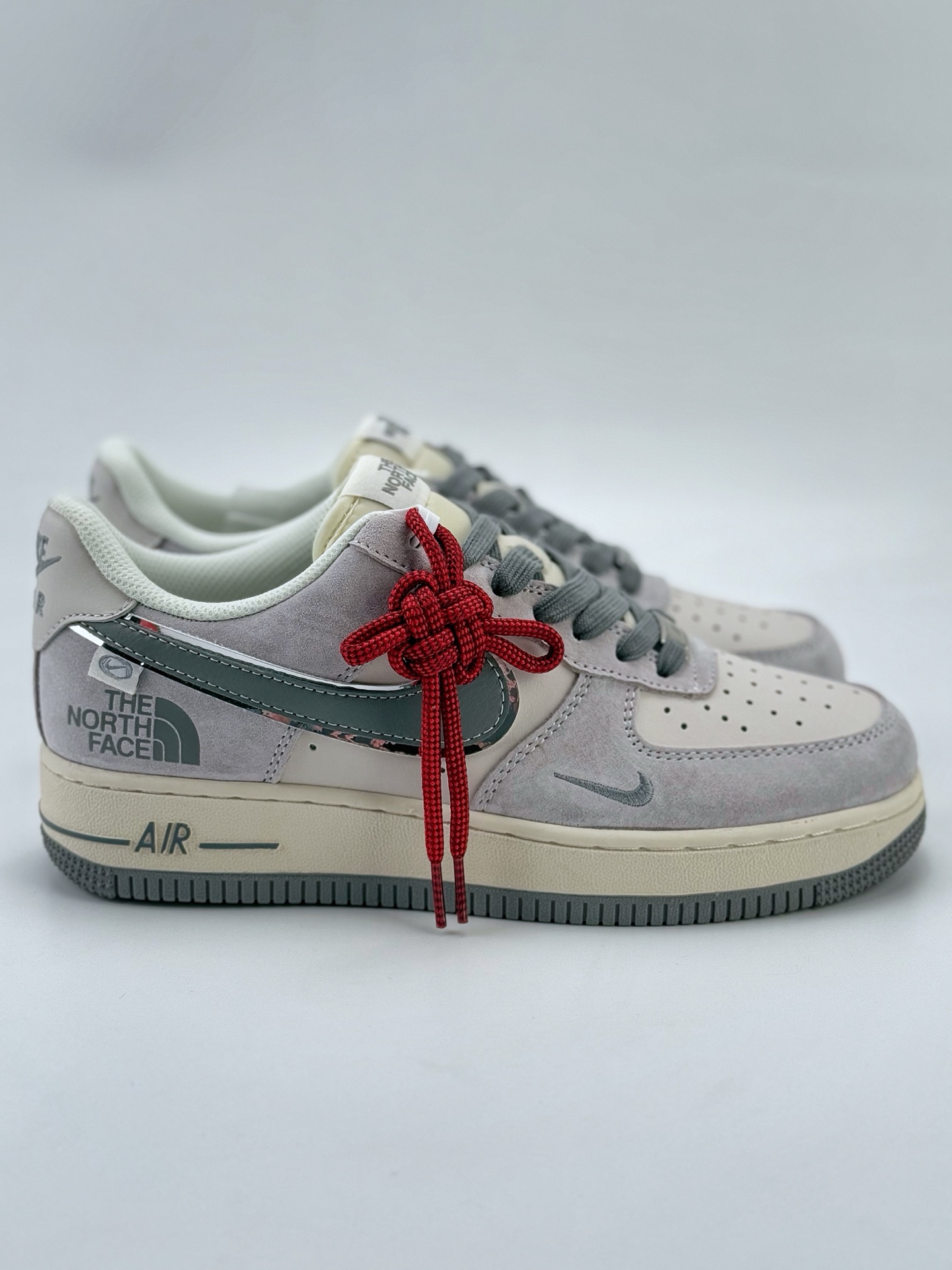 Nike Air Force 1 Low 07 x The North Face 白灰小钩 XZ6188-915